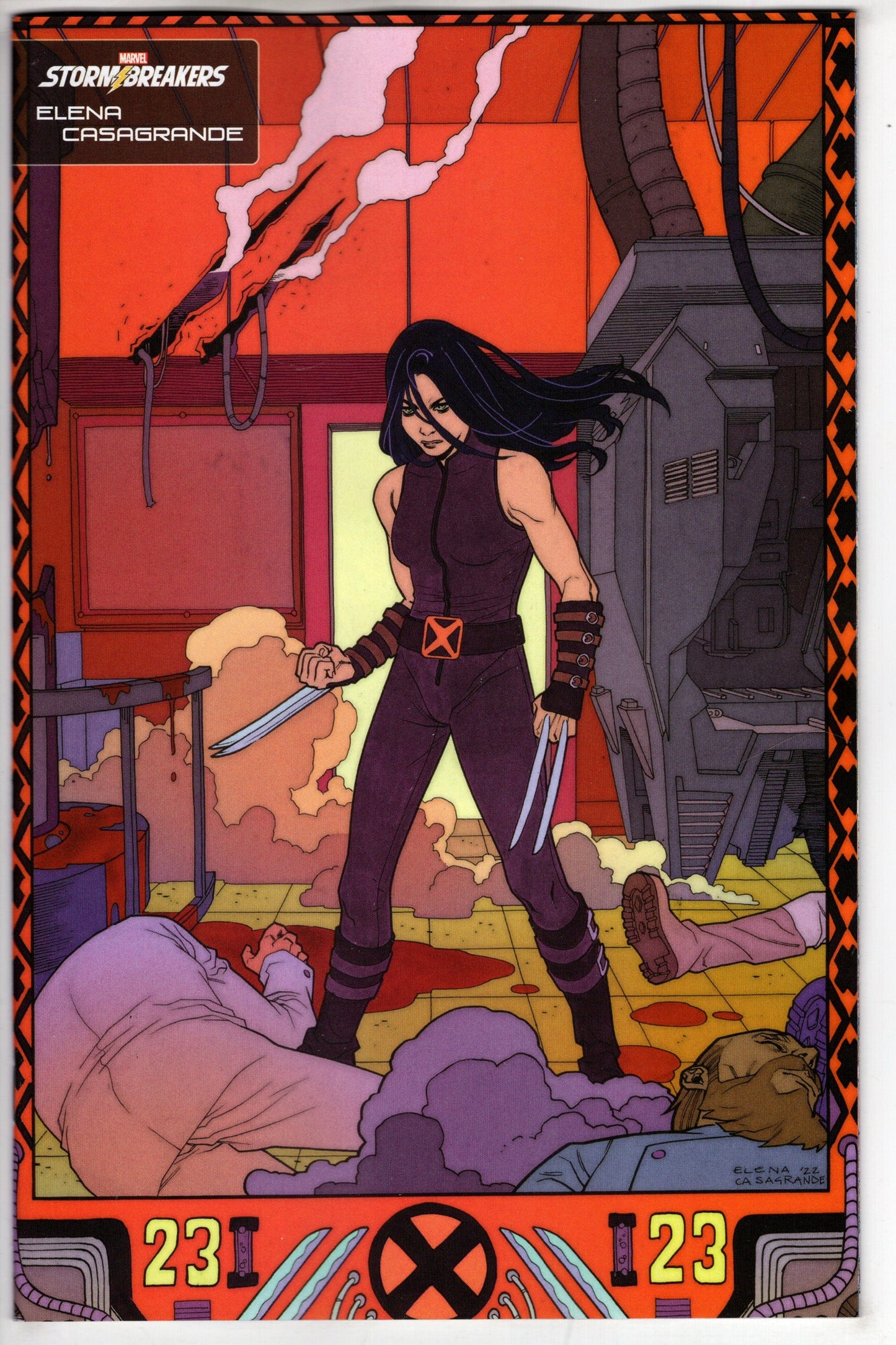 MARVEL PRH COMIC BOOK X-23 DEADLY REGENESIS #1 (OF 5) CASAGRANDE STORMBREAKER VAR