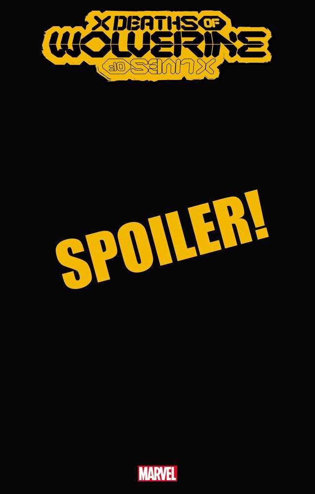 MARVEL PRH COMIC BOOK X Deaths Of Wolverine #4 (Of 5) Shalvey Omega Spoiler Variant
