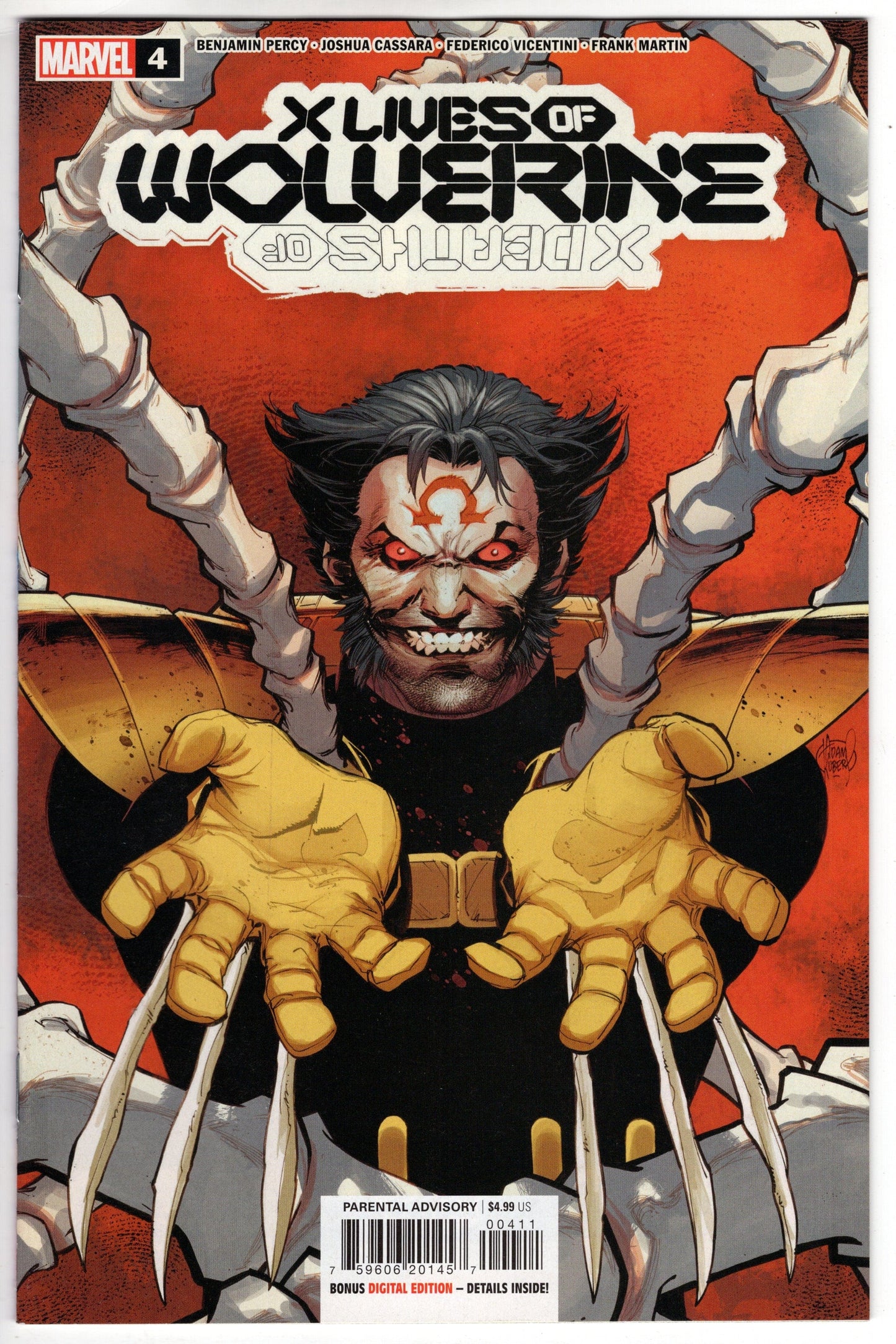 MARVEL PRH COMIC BOOK X Lives Of Wolverine #4