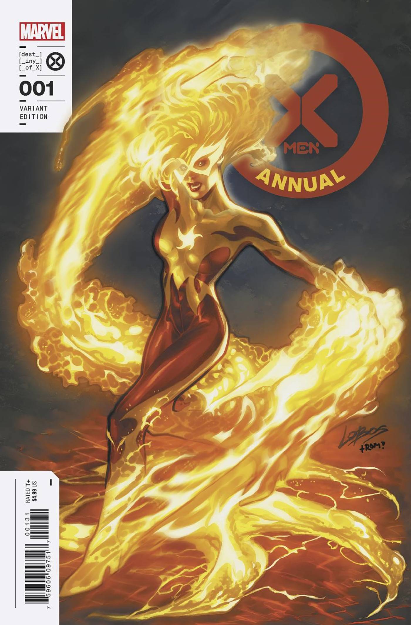 MARVEL PRH COMIC BOOK X-MEN ANNUAL #1 VILLALOBOS VAR