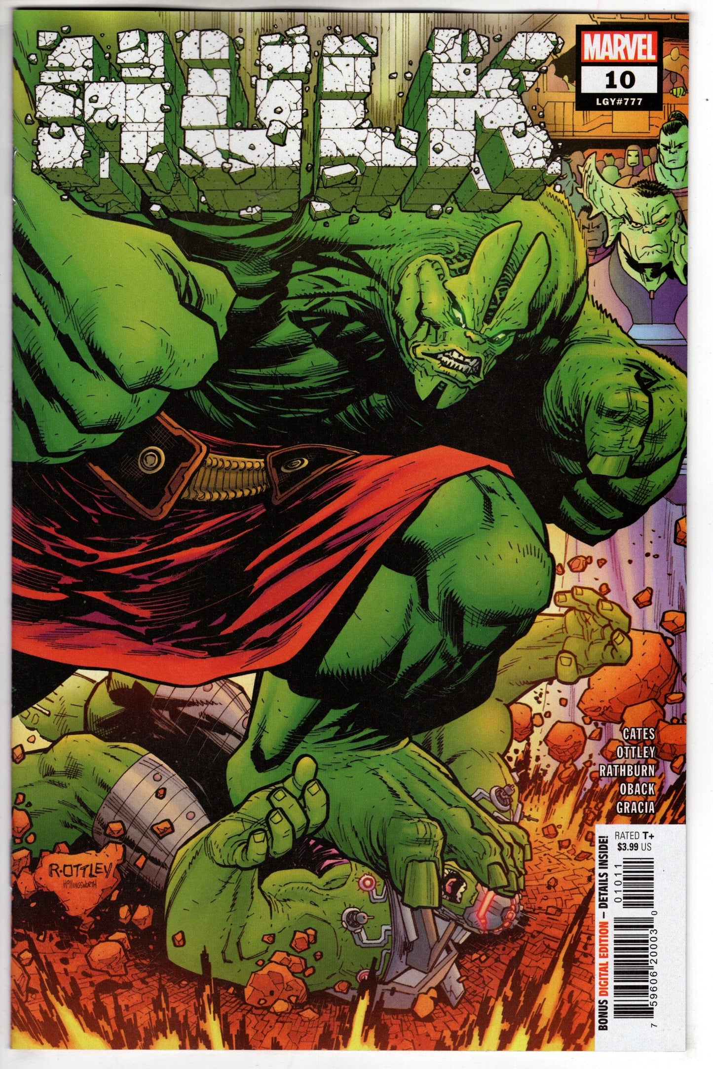 MARVEL PRH COMIC BOOKS HULK #10 (RES)