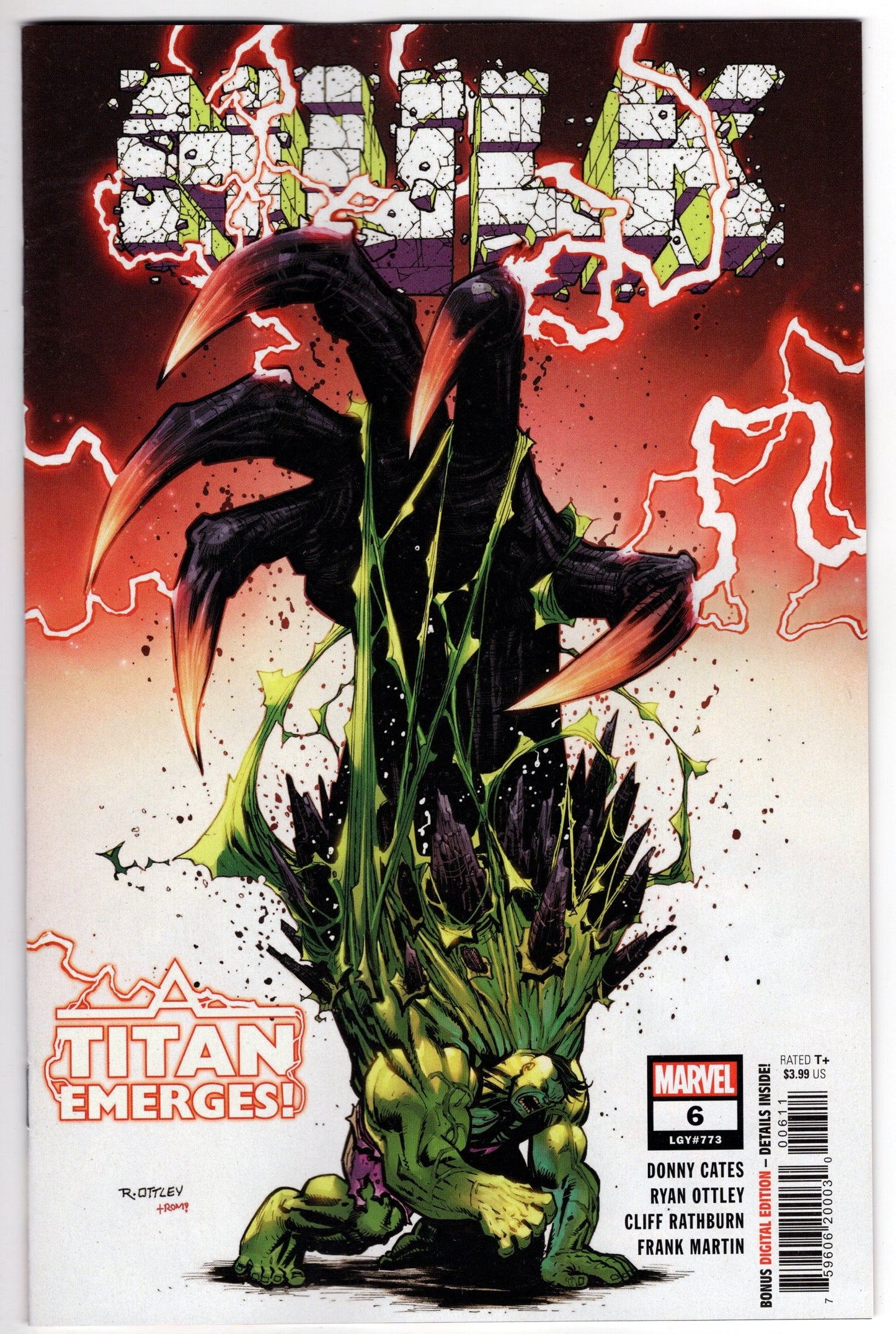MARVEL PRH COMIC BOOKS HULK #6