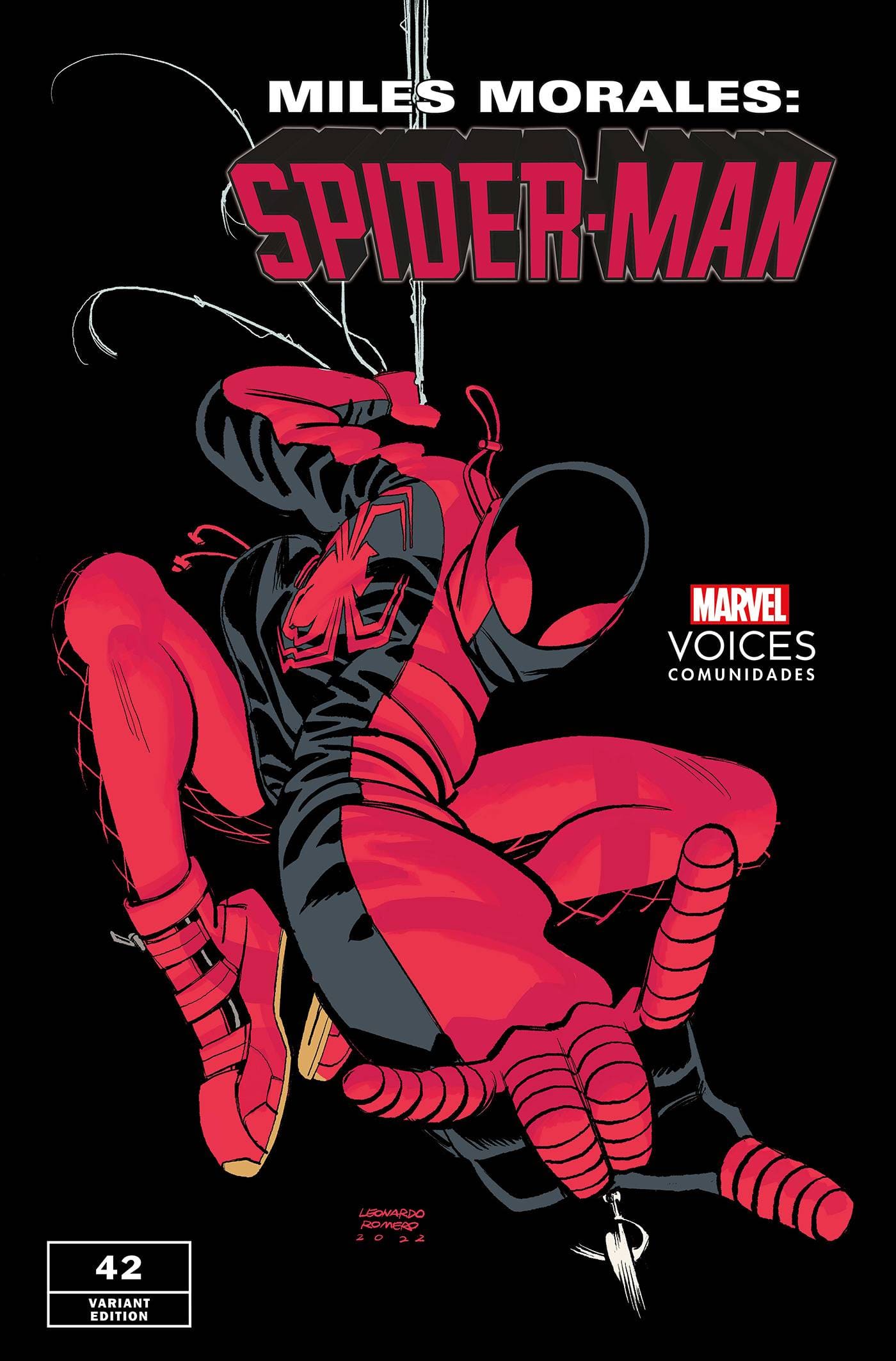 MARVEL PRH COMIC BOOKS MILES MORALES SPIDER-MAN #42 ROMERO VARIANT