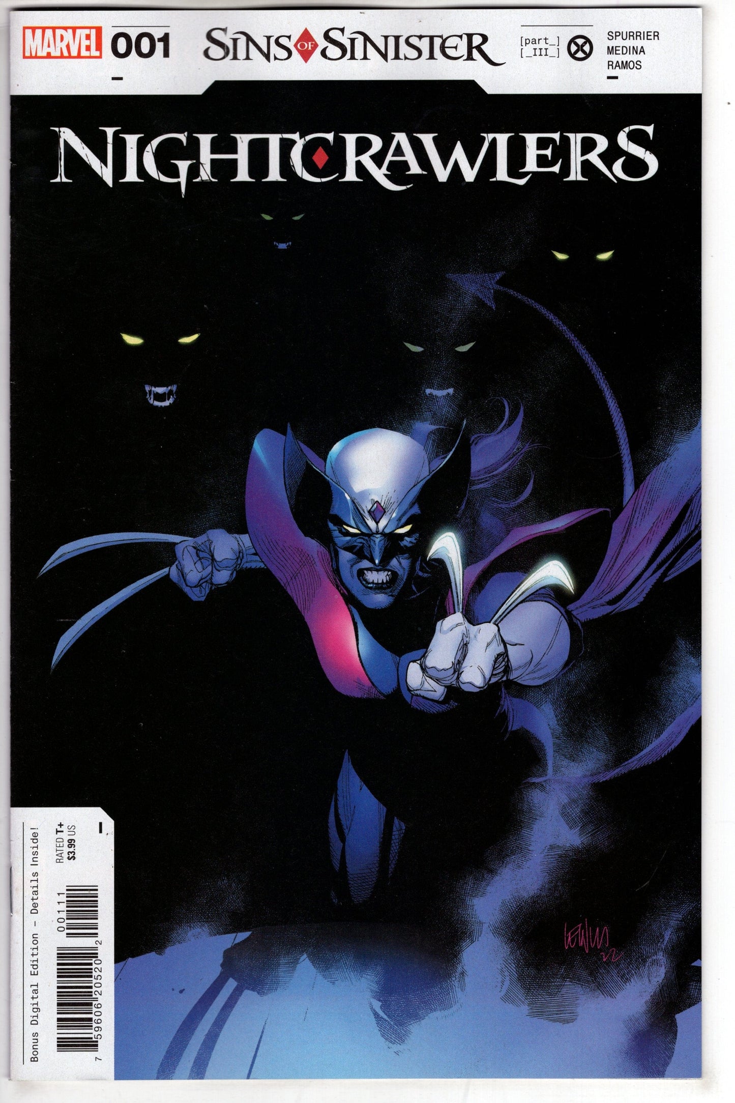 MARVEL PRH COMIC BOOKS NIGHTCRAWLERS #1 (OF 3)