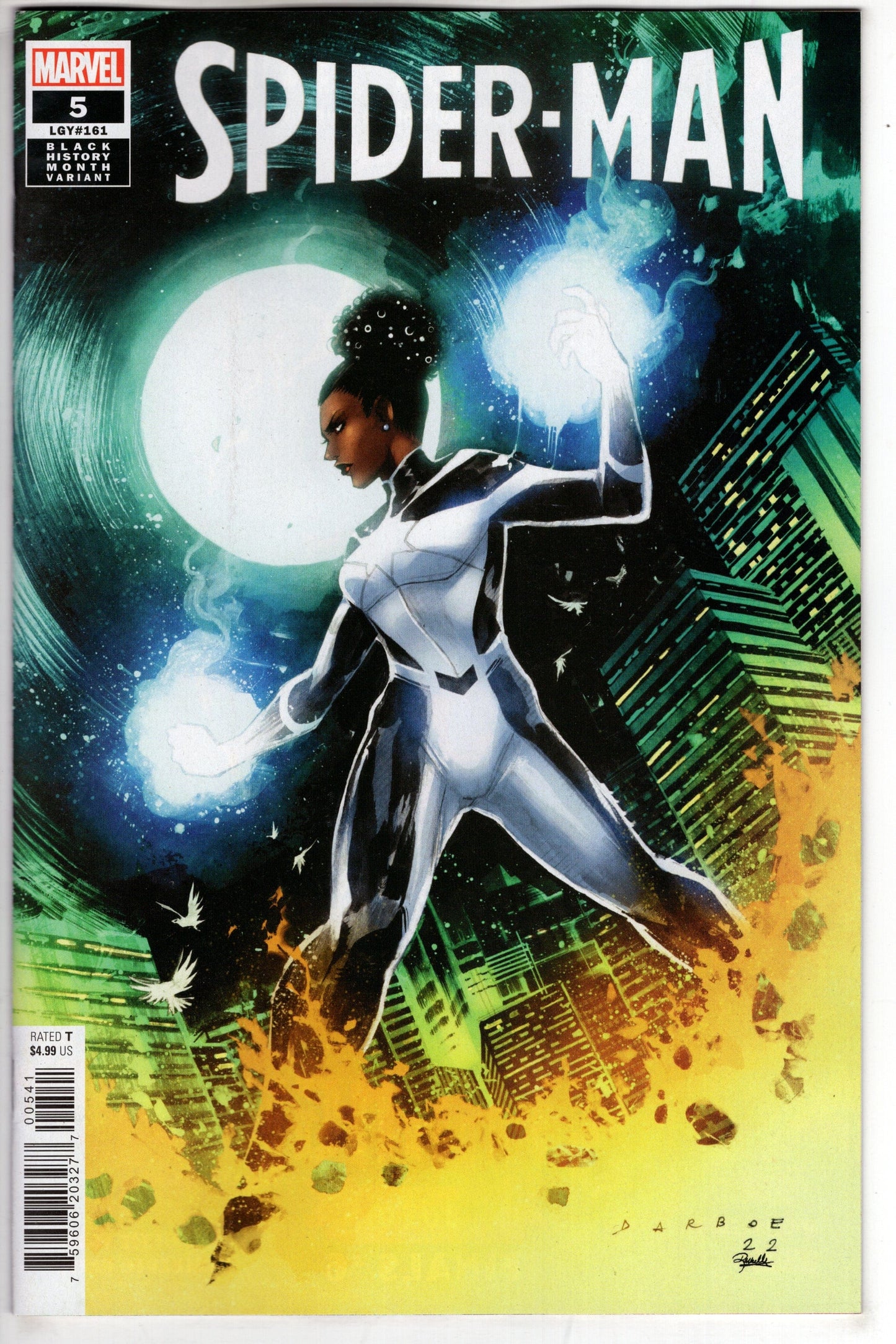 MARVEL PRH COMIC BOOKS SPIDER-MAN #5 DARBOE PHOTON BLACK HISTORY MONTH VAR