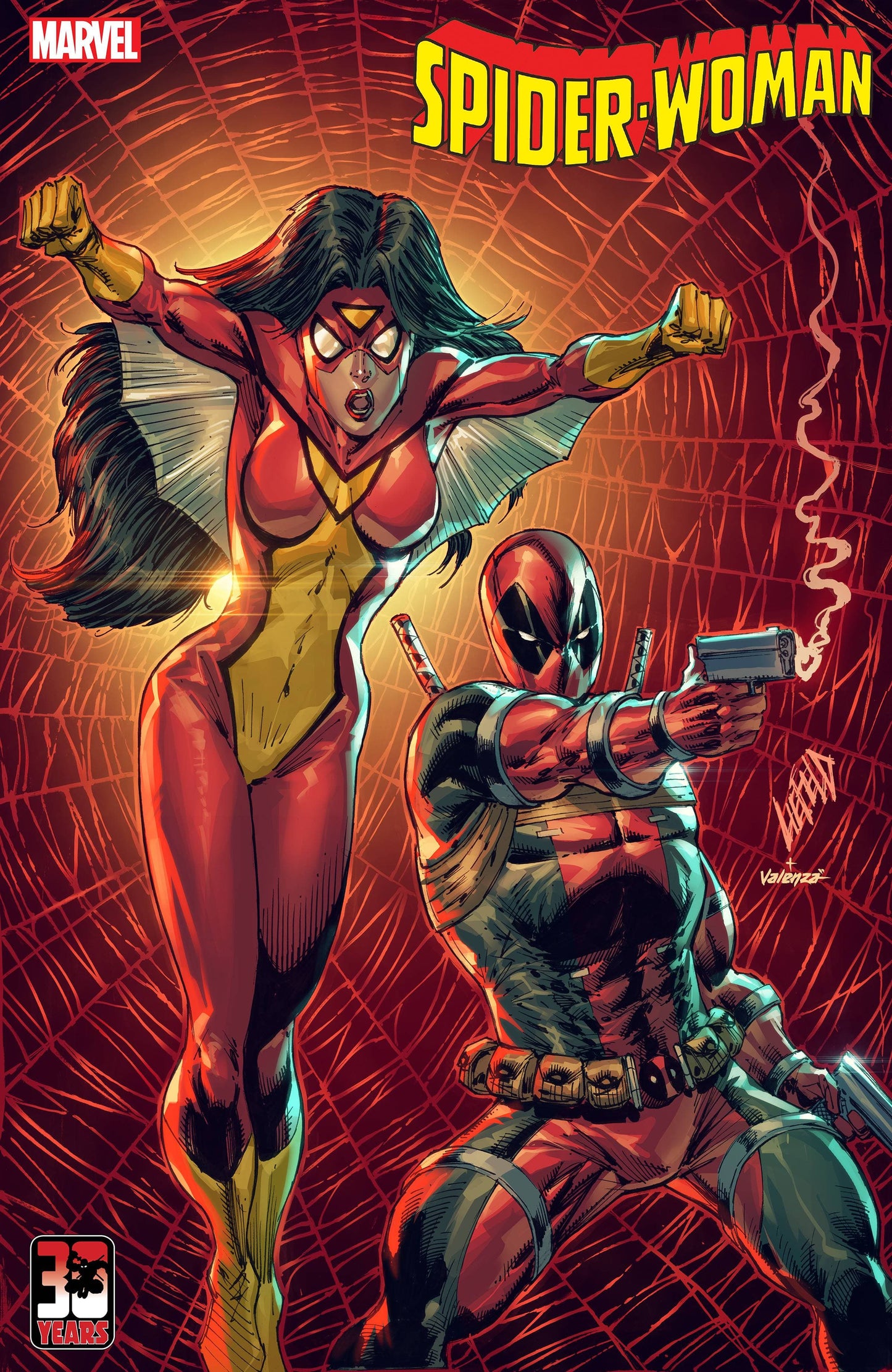 MARVEL PRH COMIC BOOKS SPIDER-WOMAN #16 LIEFELD DEADPOOL 30TH VAR