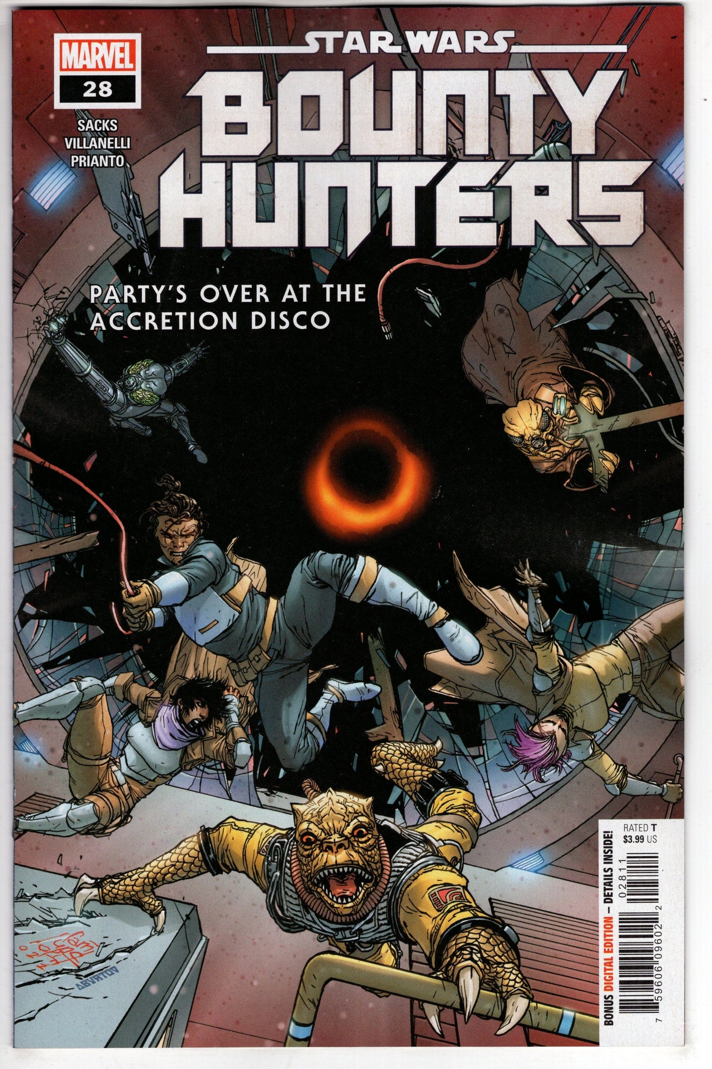 MARVEL PRH COMIC BOOKS STAR WARS BOUNTY HUNTERS #28