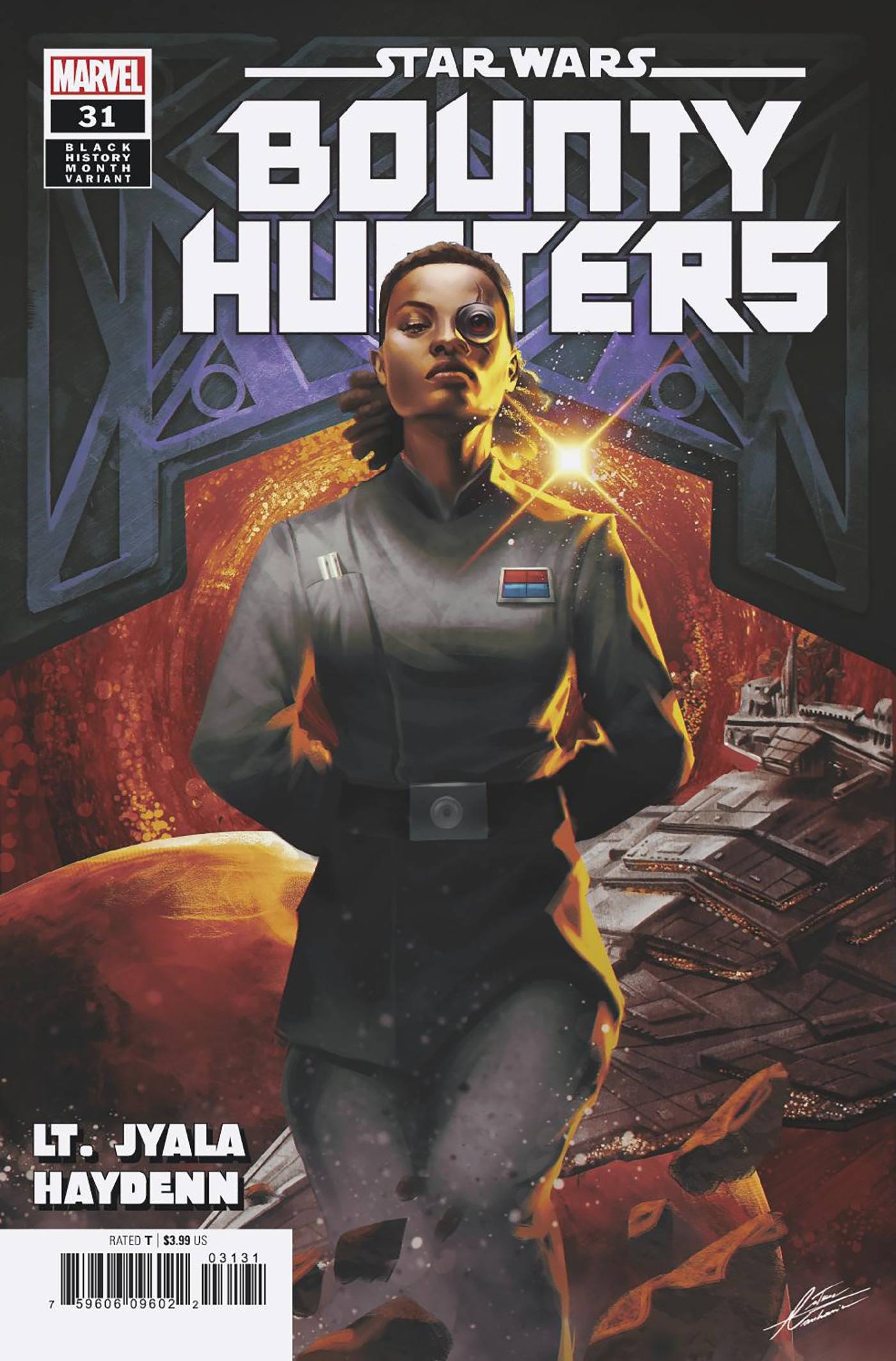 MARVEL PRH COMIC BOOKS STAR WARS BOUNTY HUNTERS #31 MANHANINI BLACK HISTORY MONTH