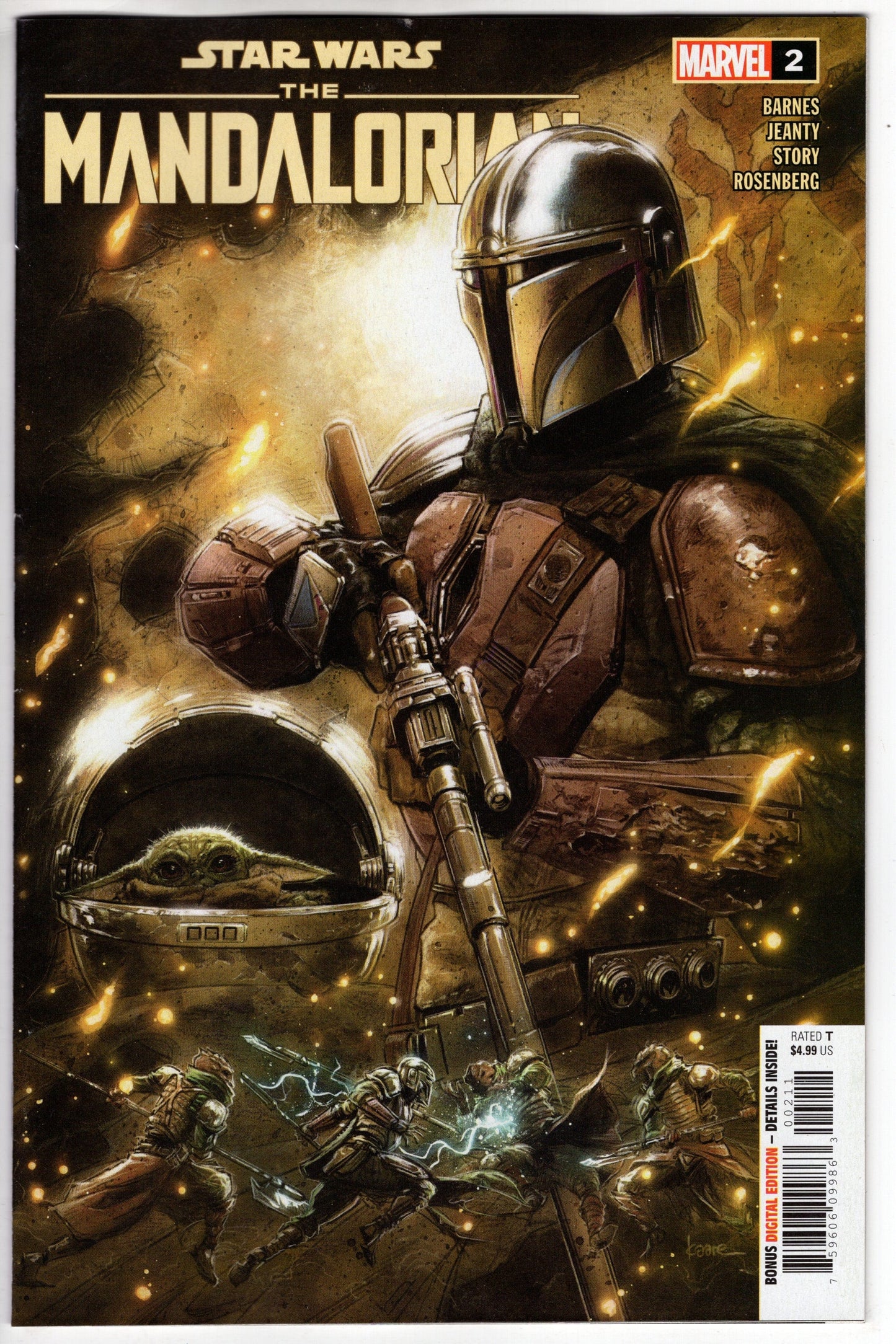 MARVEL PRH COMIC BOOKS STAR WARS MANDALORIAN #2