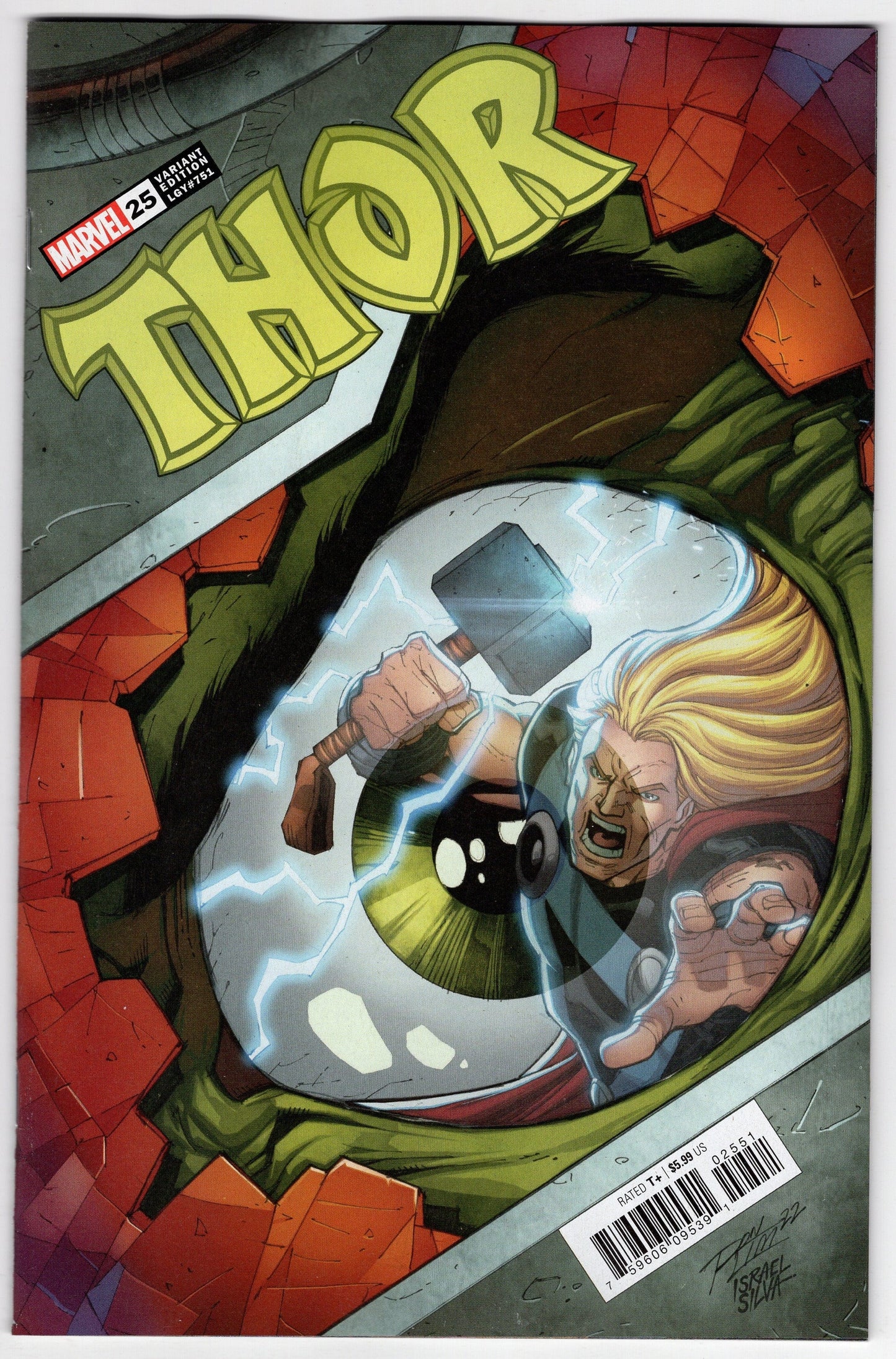 MARVEL PRH COMIC BOOKS THOR #25 RON LIM VARIANT