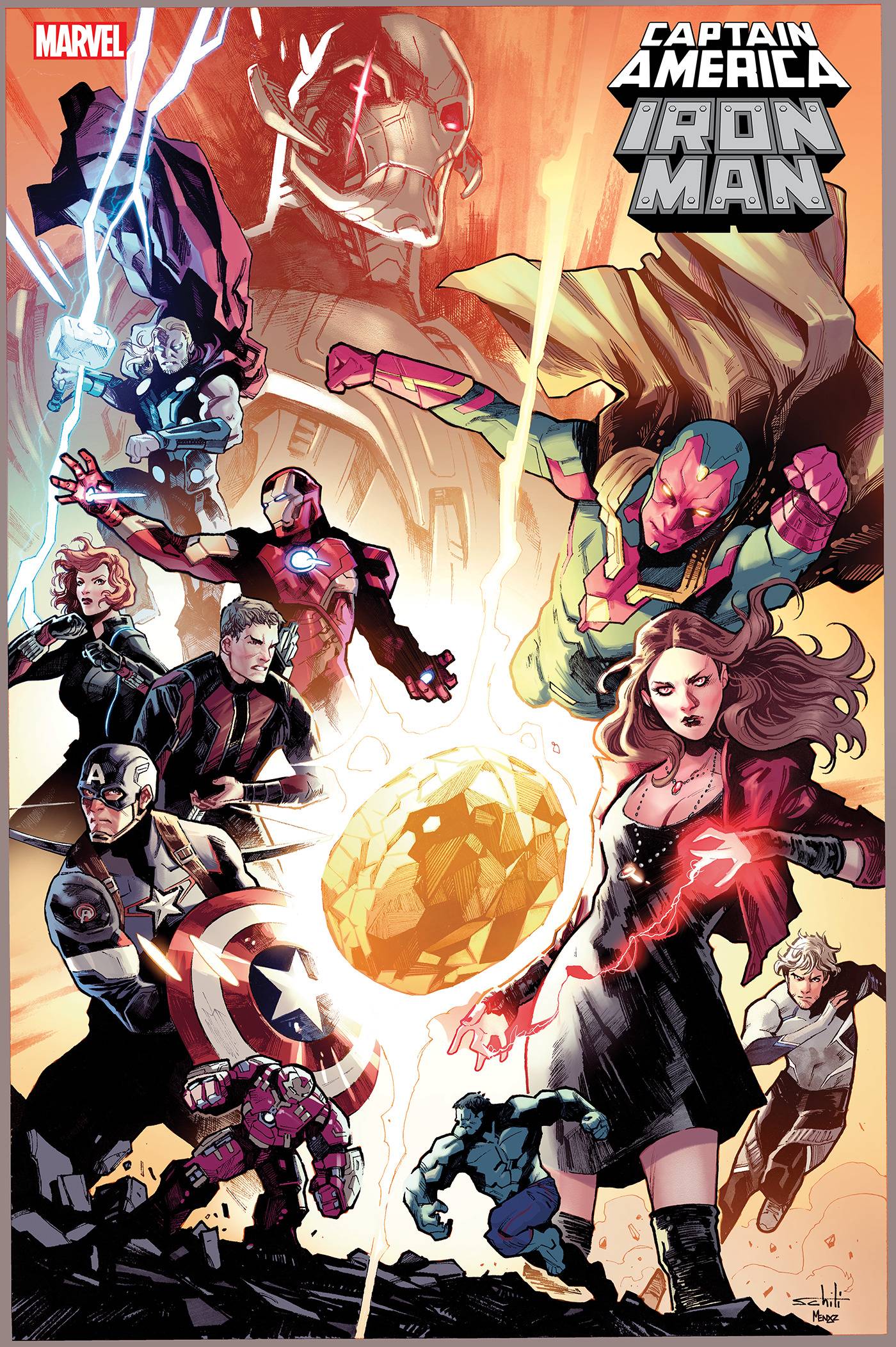 MARVEL PRH COMIC BOOKS VF/NM CAPTAIN AMERICA IRON MAN #5 (OF 5) SCHITI INFINITY SAGA PHAS