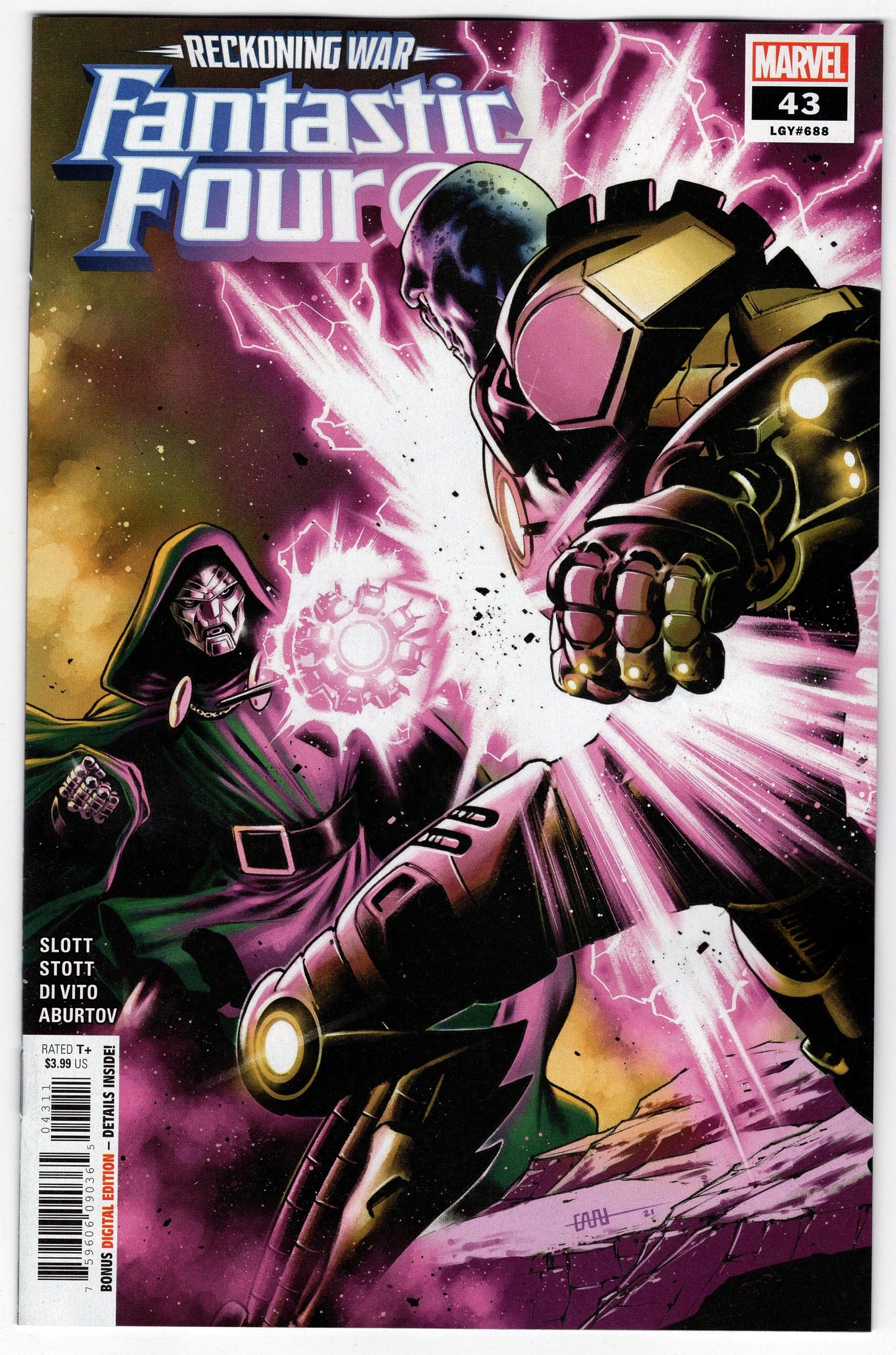MARVEL PRH COMIC BOOKS VF/NM FANTASTIC FOUR #43