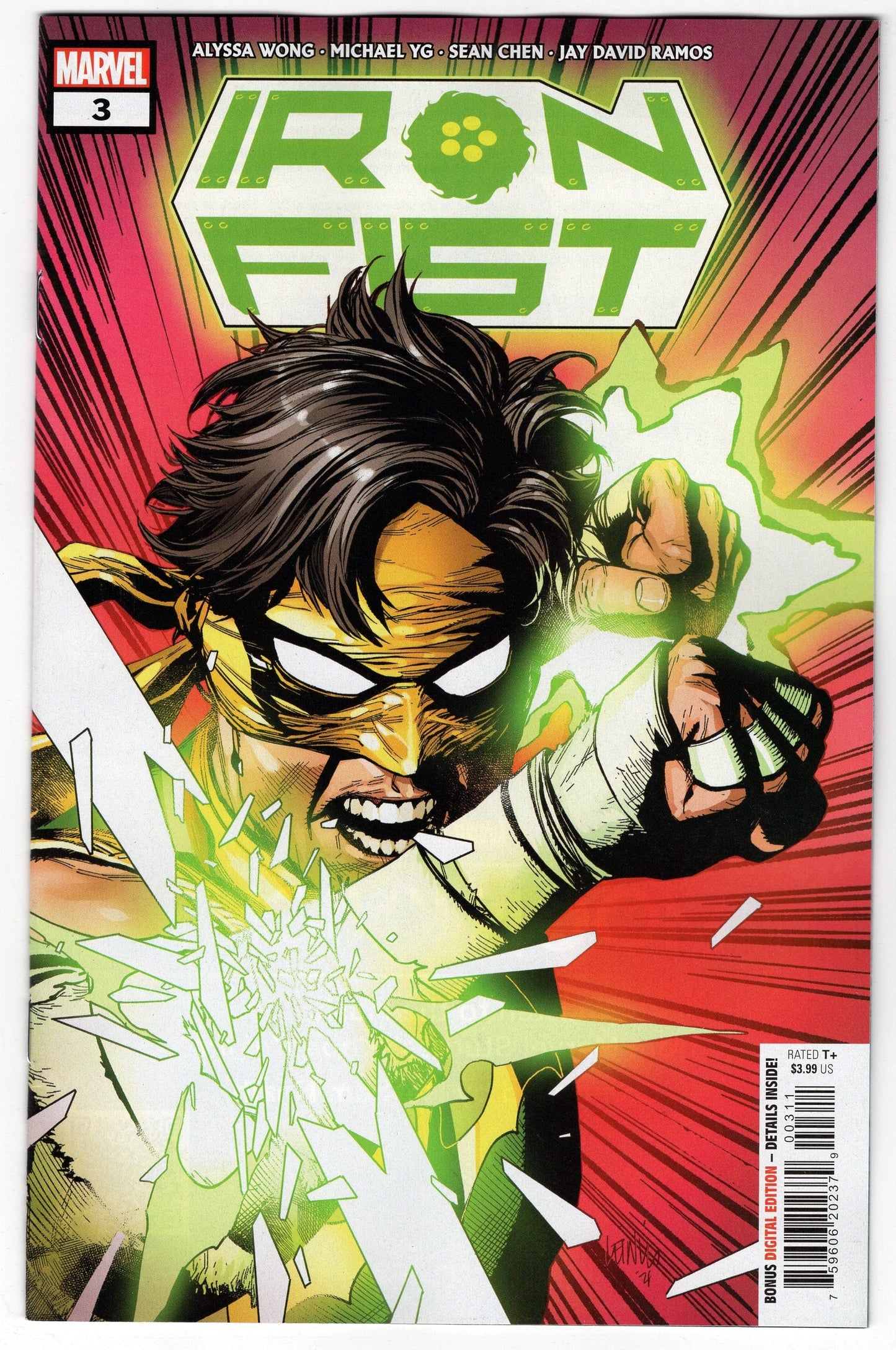 MARVEL PRH COMIC BOOKS VF/NM IRON FIST #3 (OF 5)