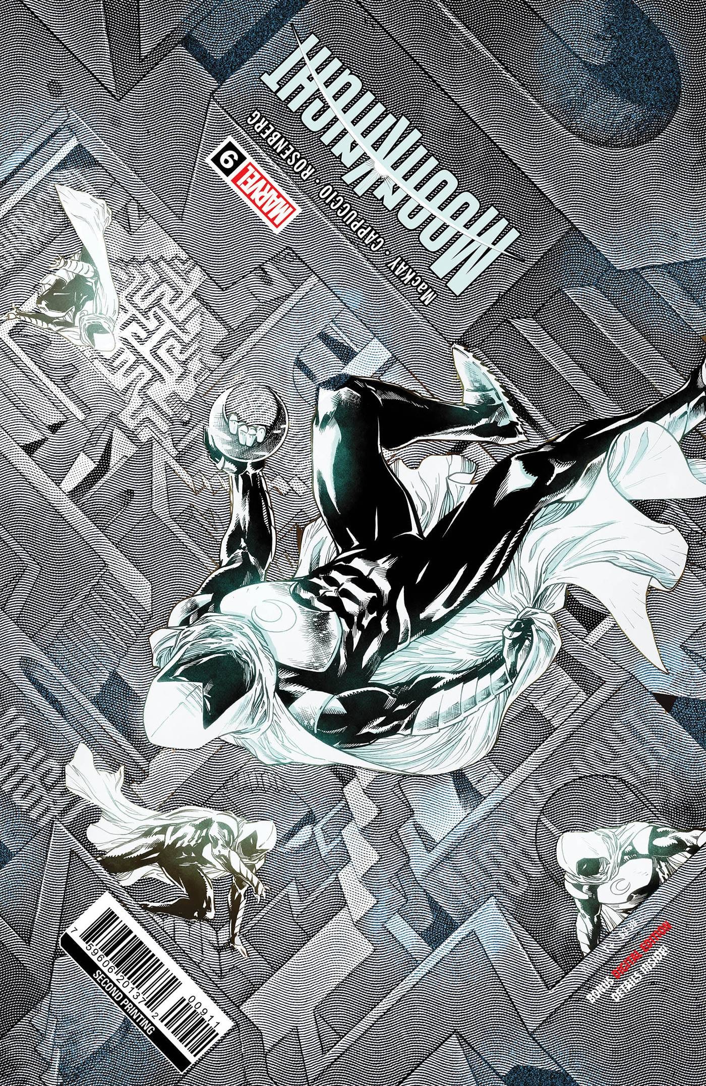 MARVEL PRH COMIC BOOKS VF/NM MOON KNIGHT #9 2ND PTG CORY SMITH VARIANT