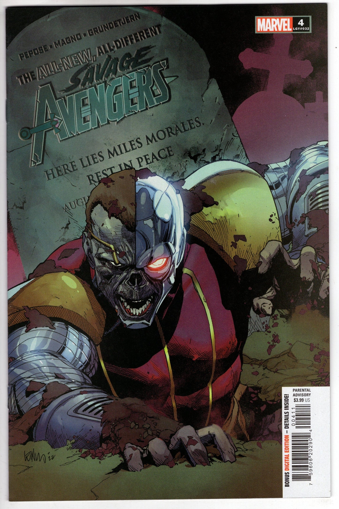 MARVEL PRH COMIC BOOKS VF/NM SAVAGE AVENGERS #4