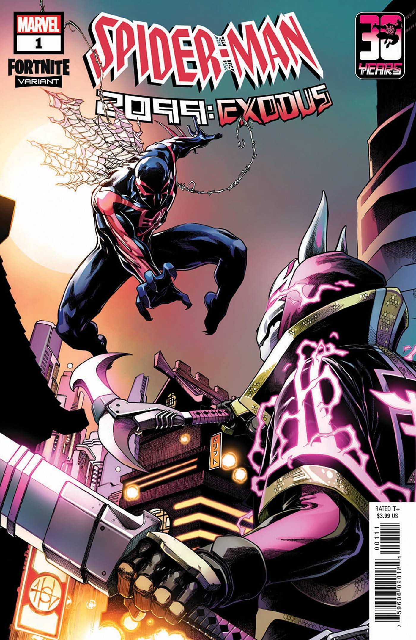 MARVEL PRH COMIC BOOKS VF/NM SPIDER-MAN 2099 EXODUS #1 CREEES LEE FORTNITE VARIANT