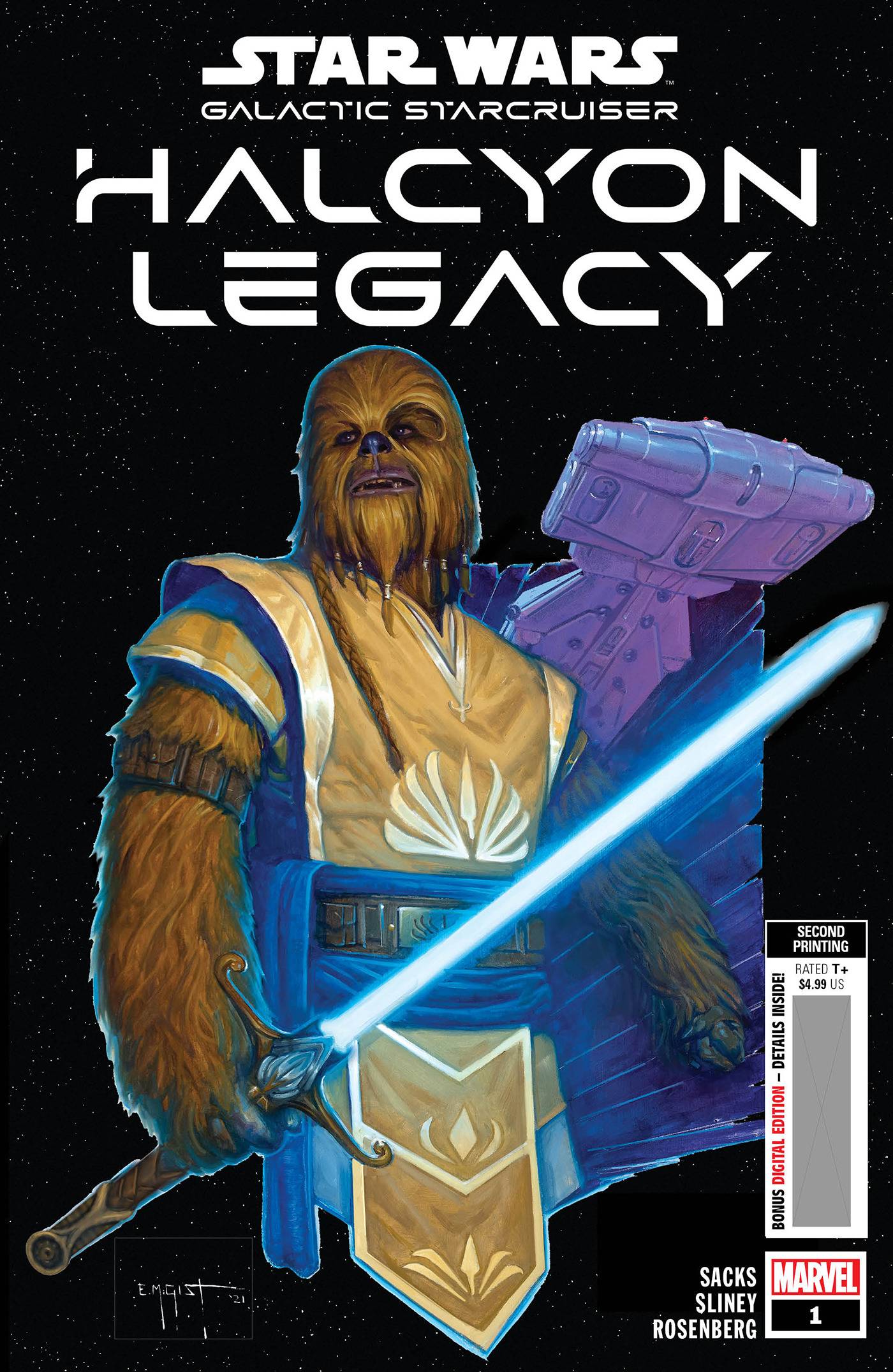 MARVEL PRH COMIC BOOKS VF/NM STAR WARS HALCYON LEGACY #1 (OF 5) 2ND PTG GIST VAR