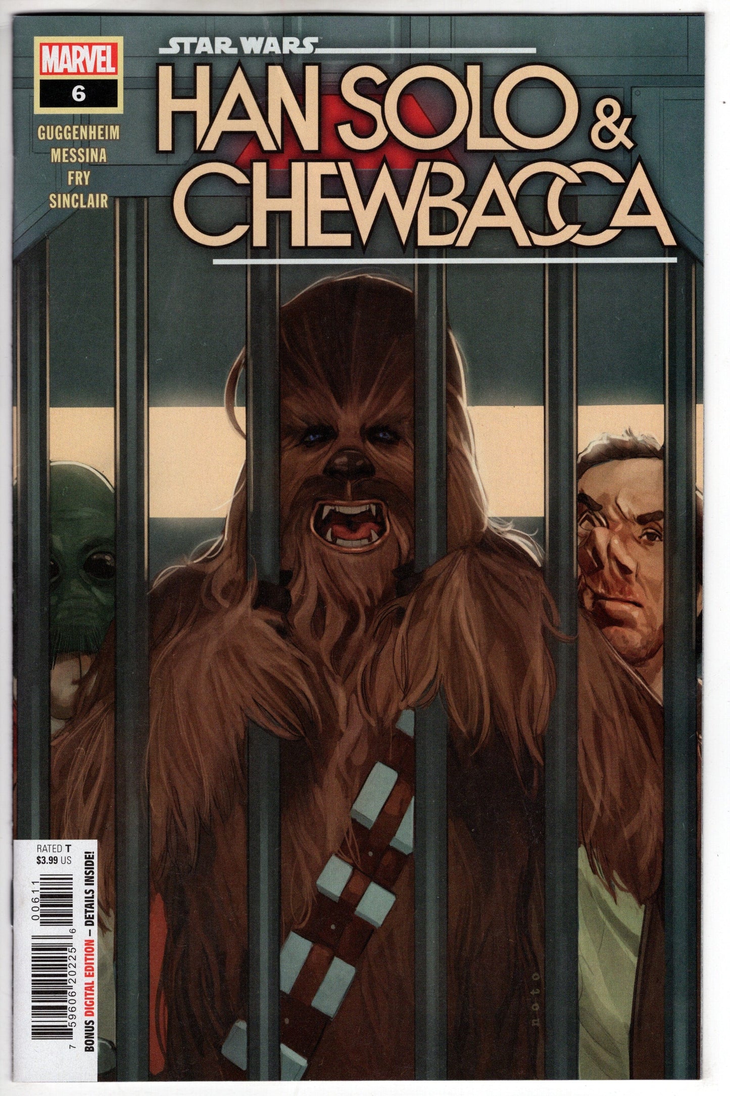 MARVEL PRH COMIC BOOKS VF/NM STAR WARS HAN SOLO CHEWBACCA #6 (RES)