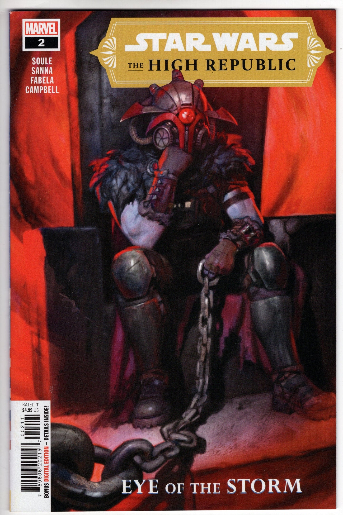 MARVEL PRH COMIC BOOKS VF/NM Star Wars High Republic Eye Of Storm #2