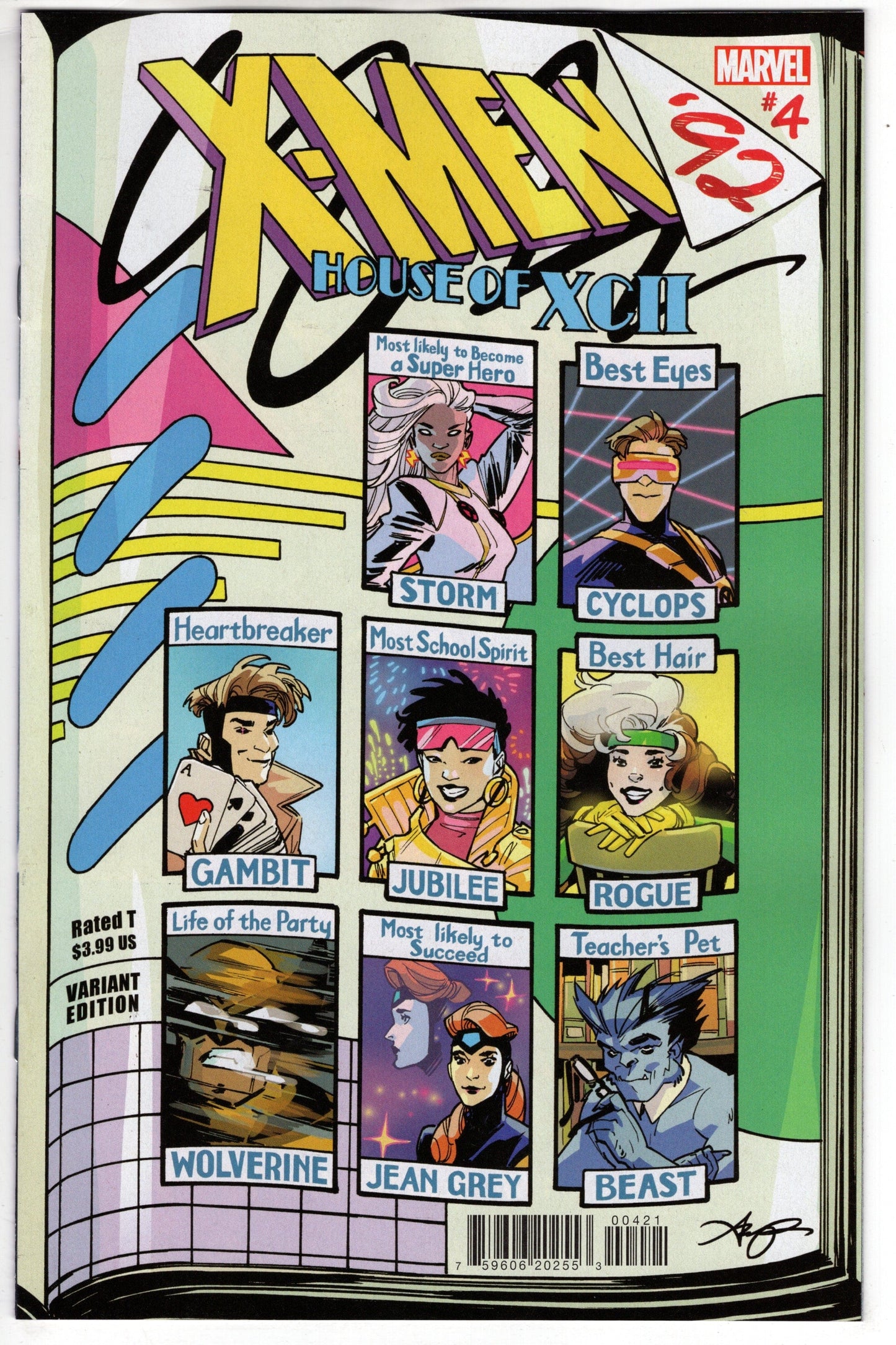 MARVEL PRH COMIC BOOKS VF/NM X-MEN 92 HOUSE OF XCII #4 (OF 5) REEDER VARIANT