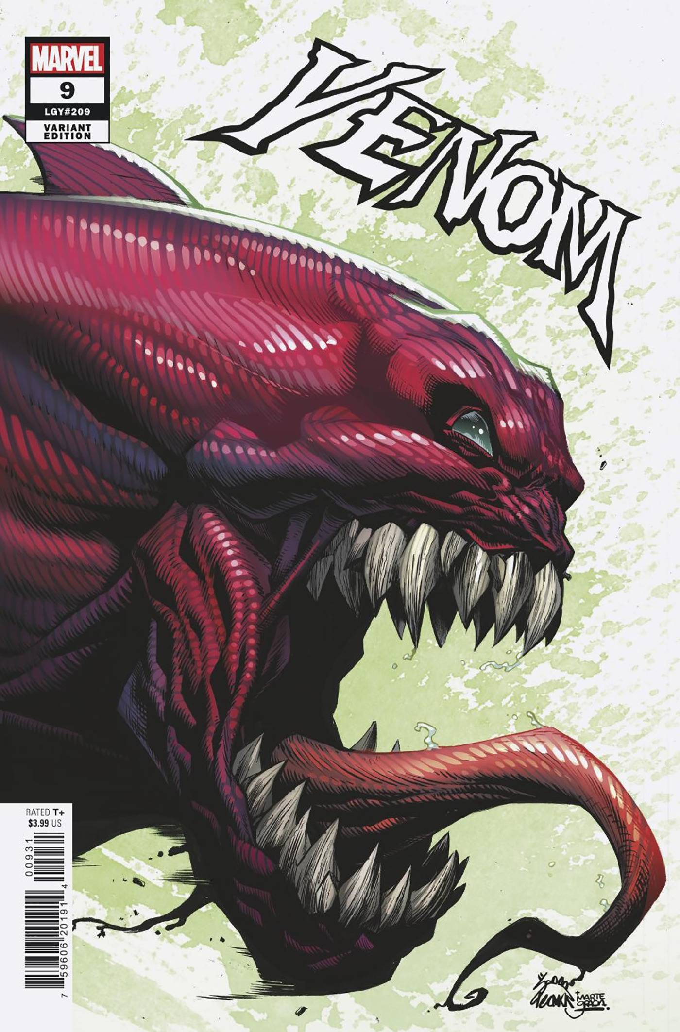 MARVEL PRH Comics VF/NM VENOM #9 25 COPY INCV STEGMAN VARIANT