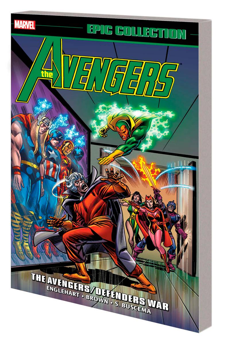 MARVEL PRH trade AVENGERS EPIC COLLECTION TP AVENGERS DEFENDERS WAR NEW PTG