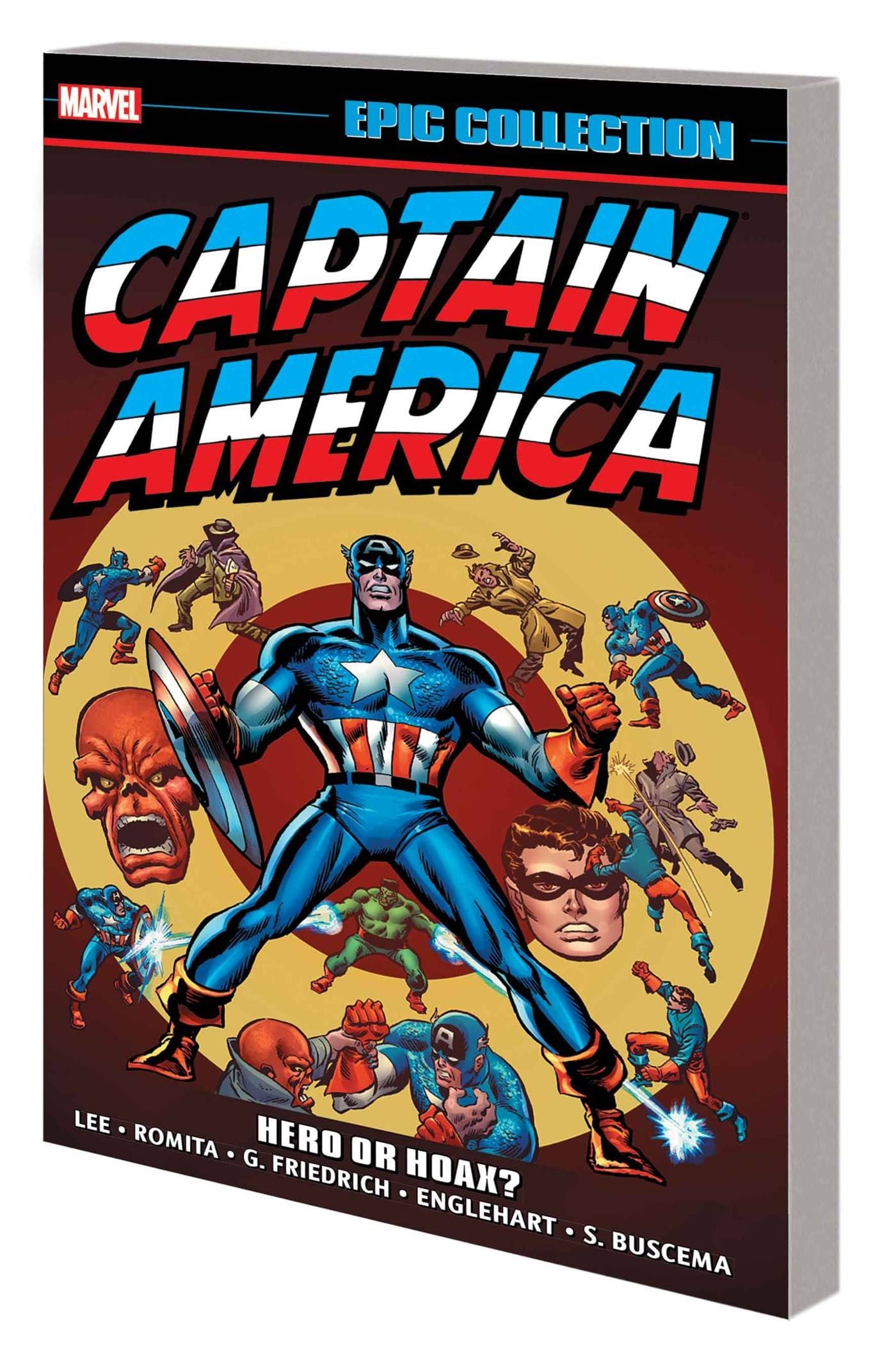MARVEL PRH TRADE CAPTAIN AMERICA EPIC COLLECTION TP HERO OR HOAX NEW PTG