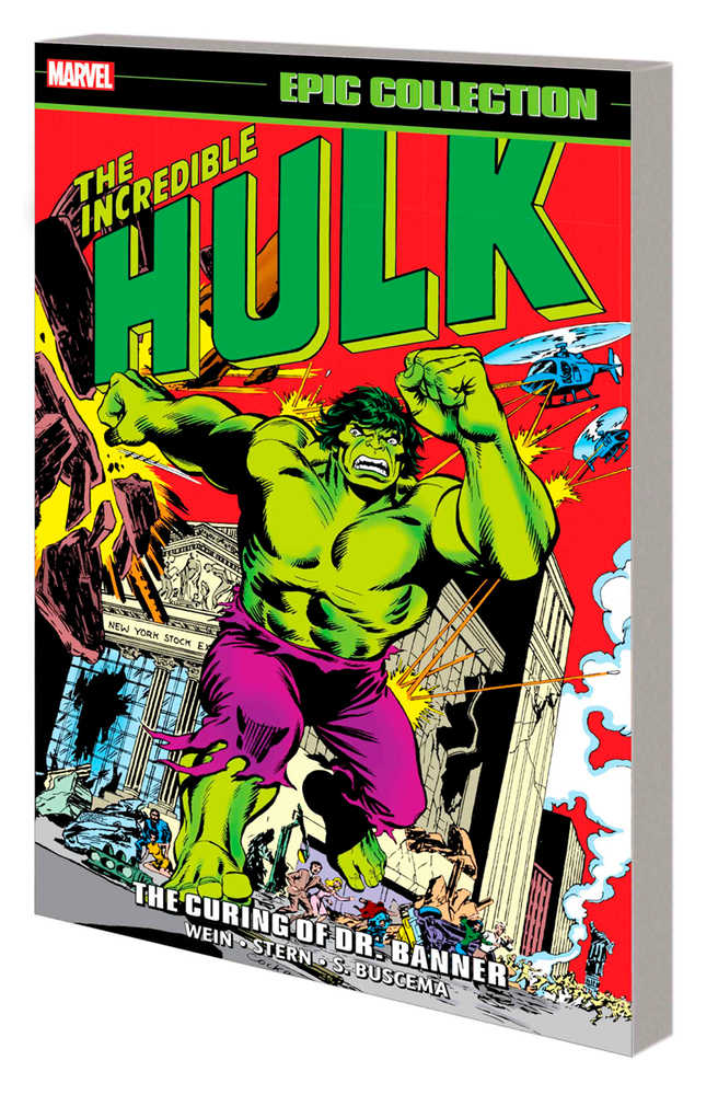 MARVEL PRH TRADE Incredible Hulk Epic Collection The Curing Of Dr Banner TPB