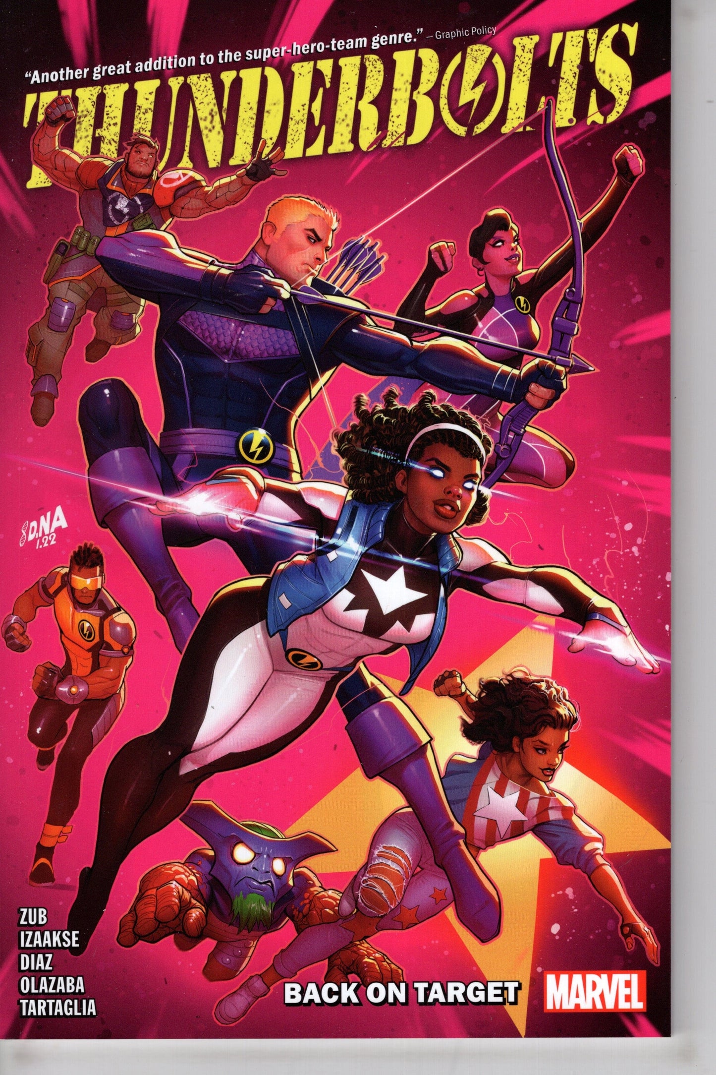 MARVEL PRH TRADE THUNDERBOLTS TP BACK ON TARGET