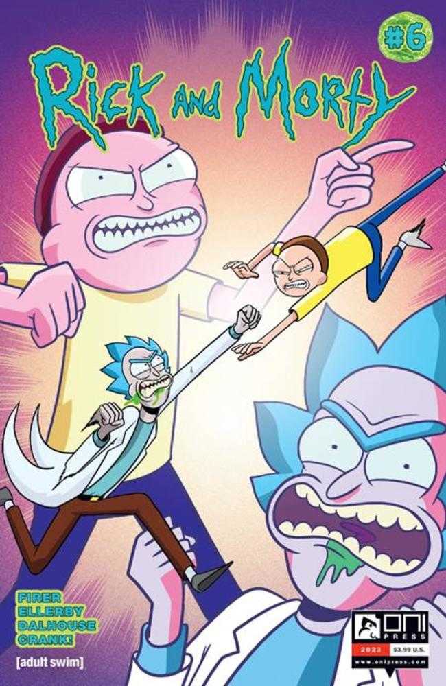 Oni Press COMIC BOOK Rick And Morty #6 Cover A Ellerby (Mature)