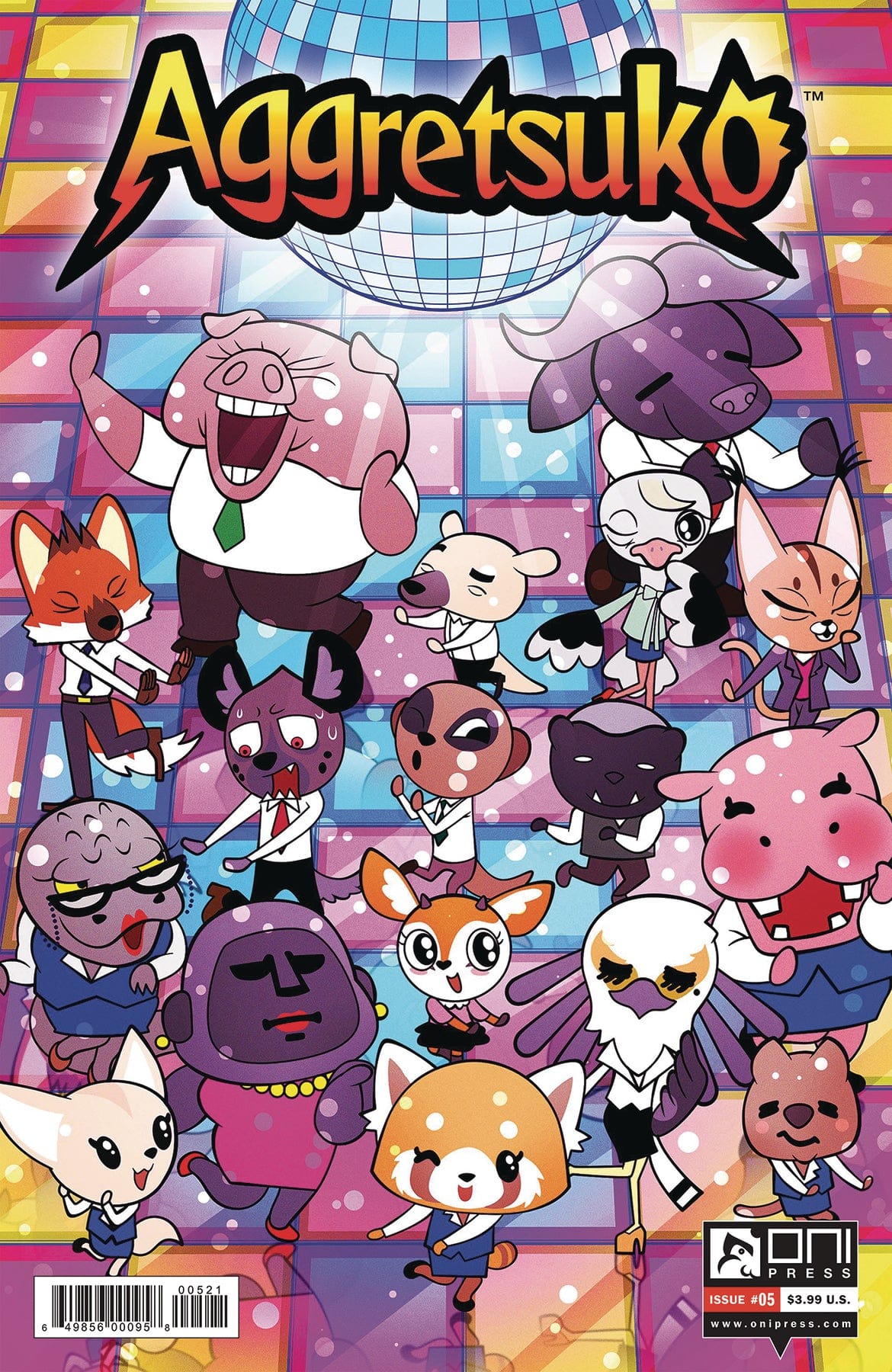ONI PRESS INC. comic book AGGRETSUKO #5 CVR B MURPHY