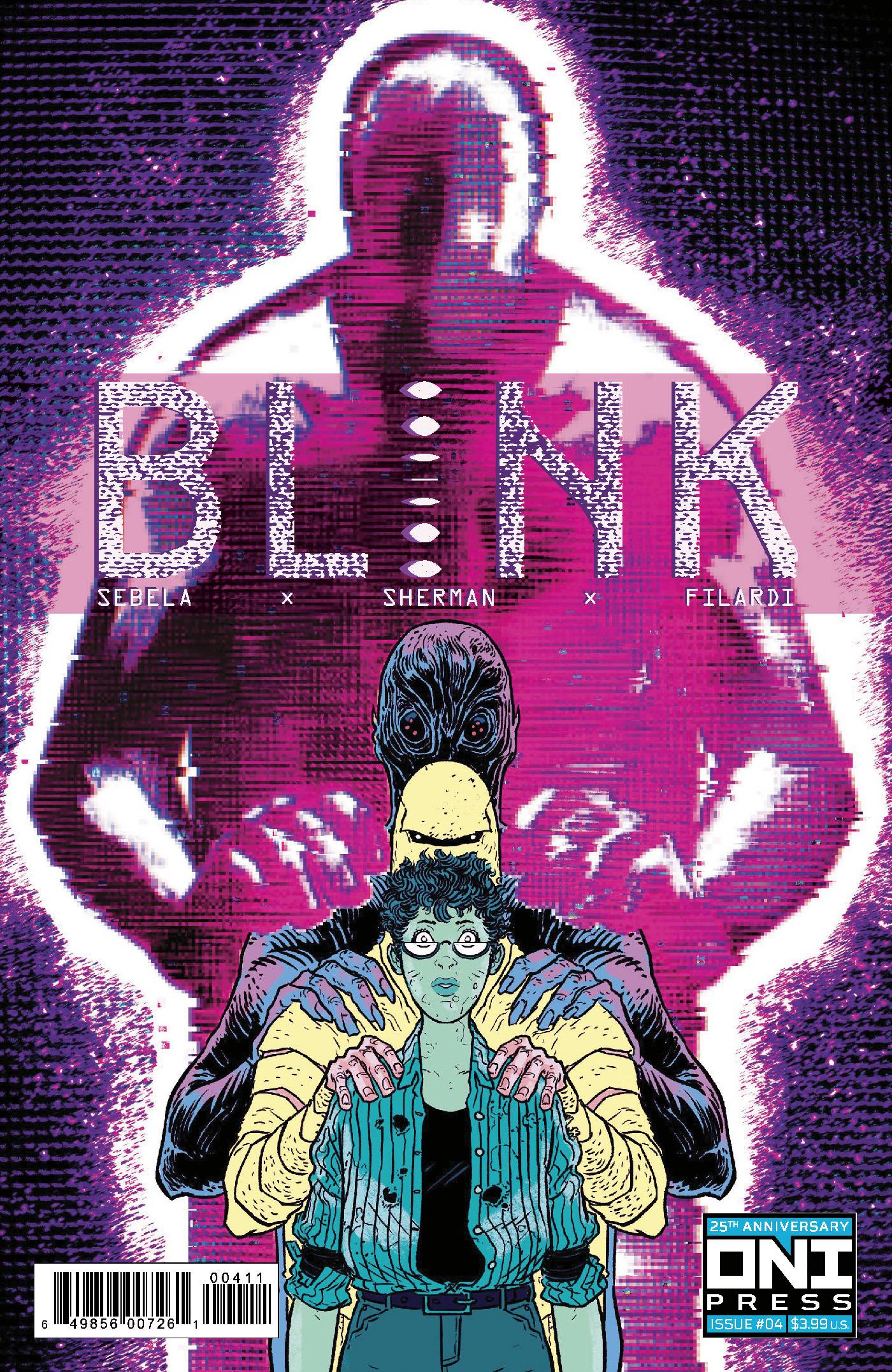 ONI PRESS INC. COMIC BOOK BLINK #4 CVR A SHERMAN