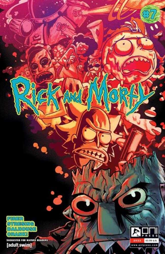 ONI PRESS INC. COMIC BOOK Rick And Morty #7 Cover A Fred C Stresing (Mature)