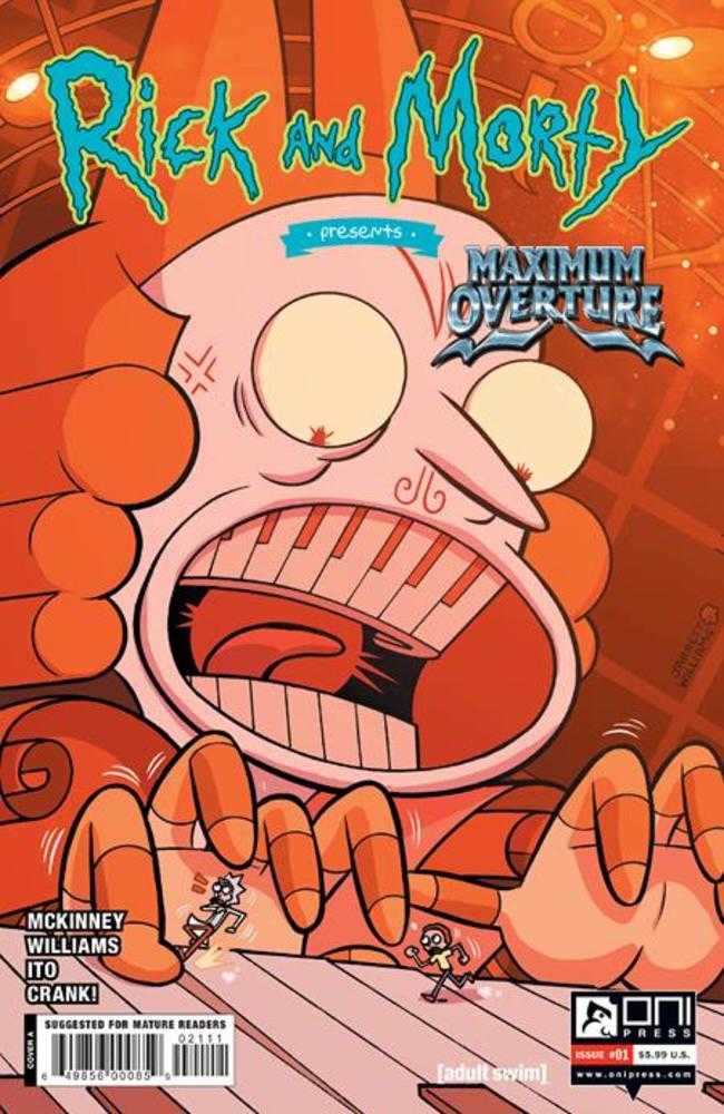 ONI PRESS INC. COMIC BOOK Rick And Morty Presents Maximum Overture (One Shot) Cover A Jarrett Williams (Mature)