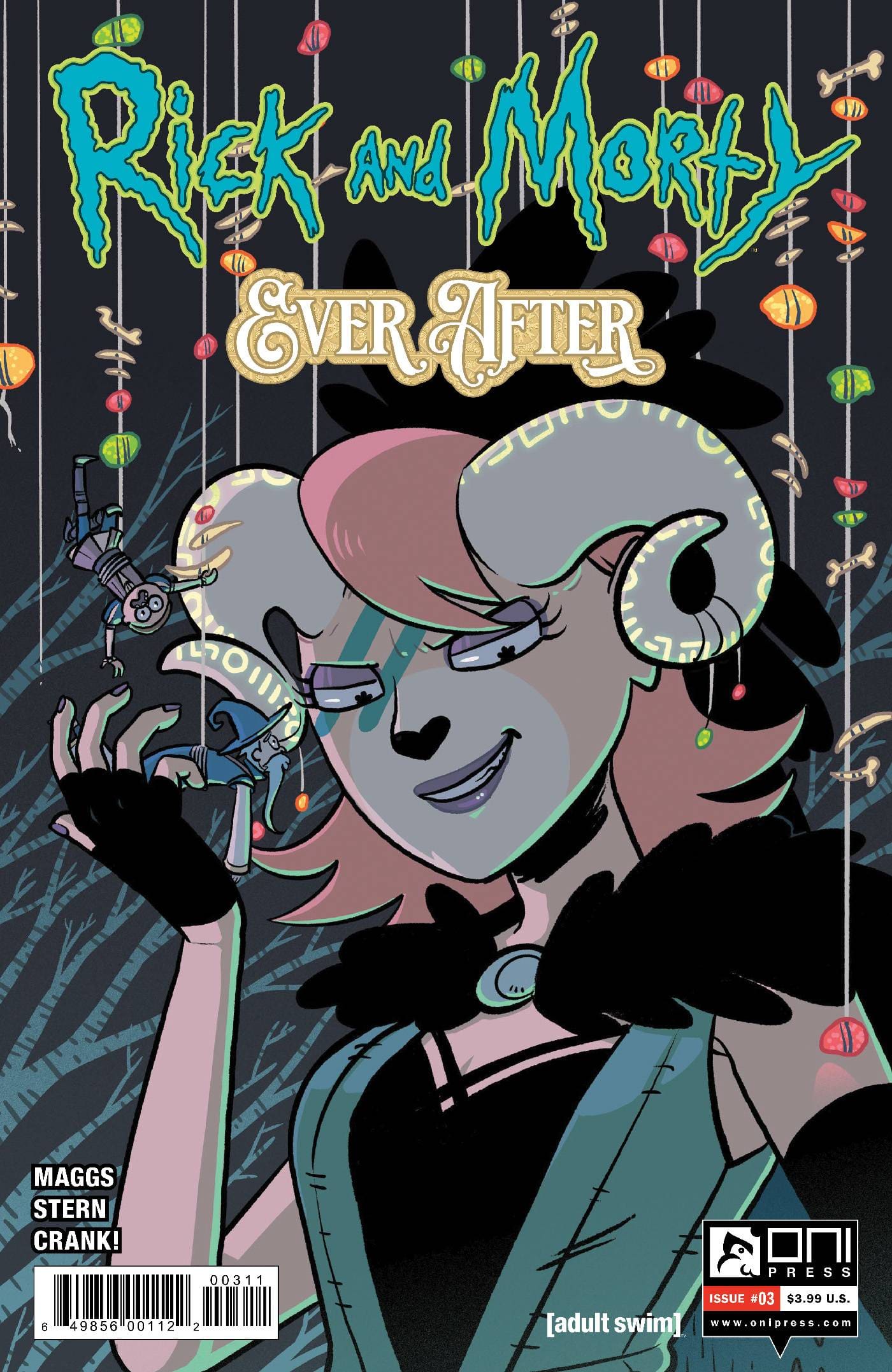 ONI PRESS INC. COMIC BOOK RICK & MORTY EVER AFTER #3 CVR A STERN