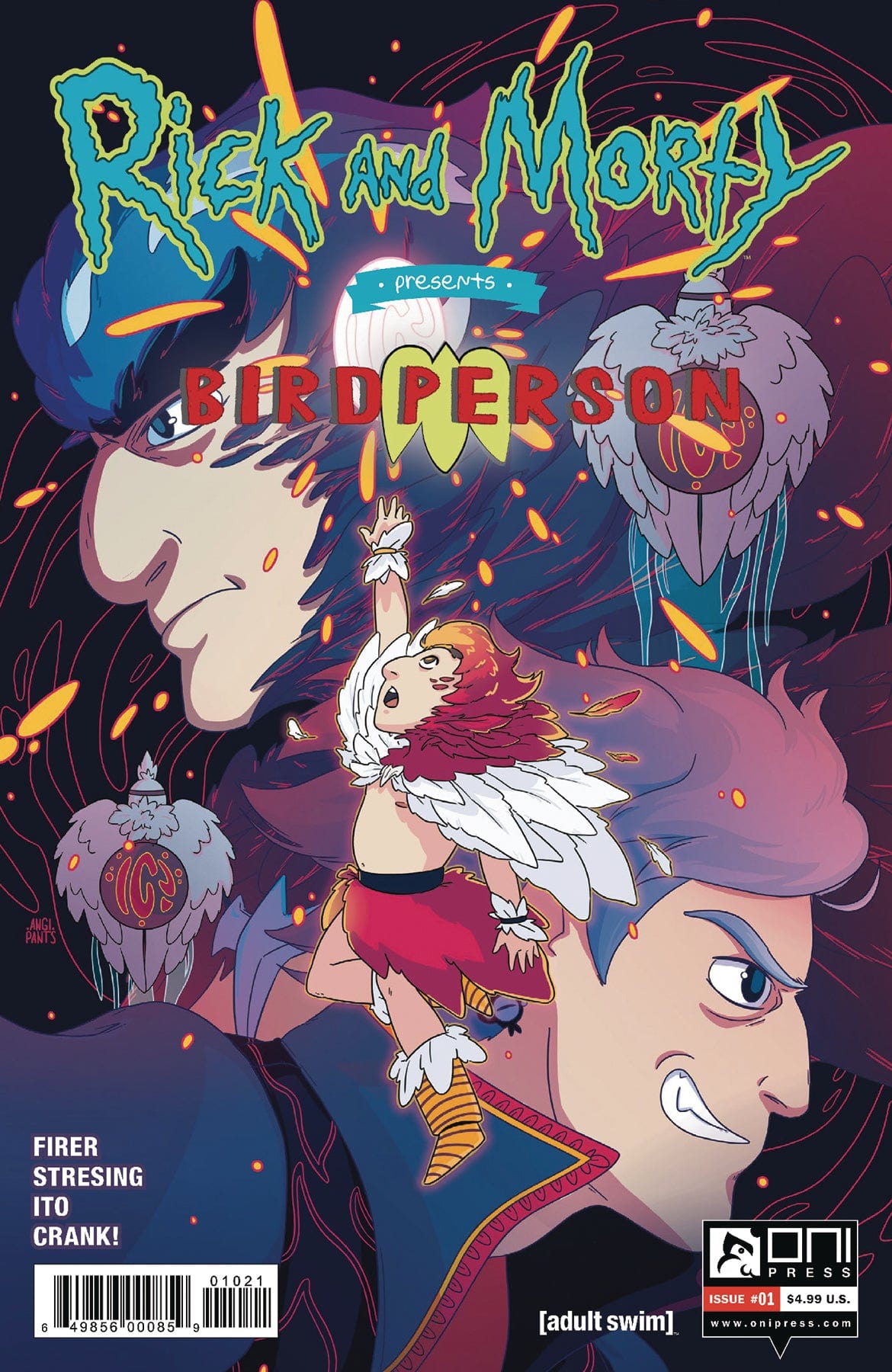 ONI PRESS INC. comic book RICK & MORTY PRESENTS BIRDPERSON #1 CVR B TRIZZINO