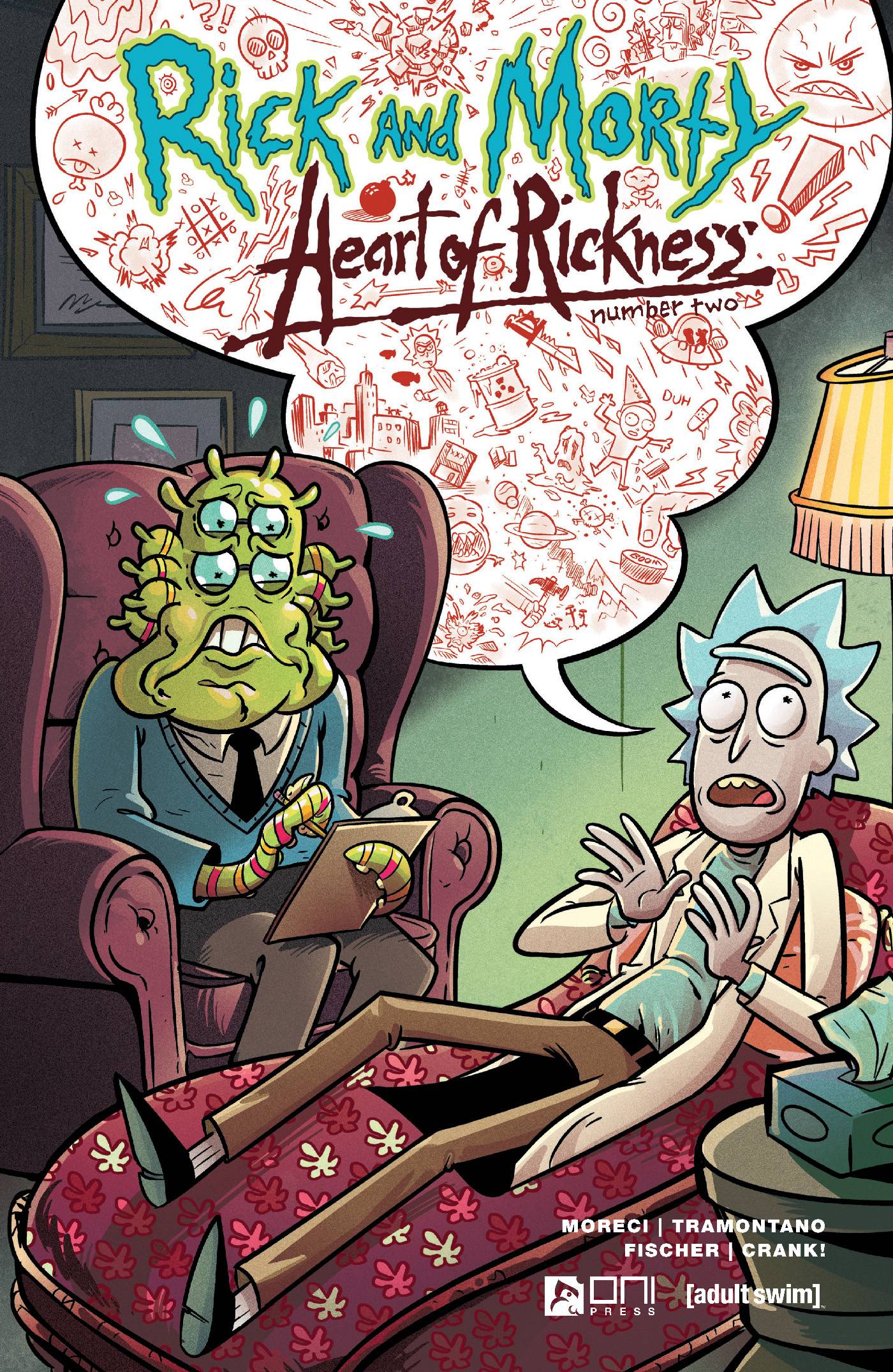 ONI PRESS INC. Comics RICK AND MORTY HEART OF RICKNESS #2 (OF 4) CVR B STRESSING