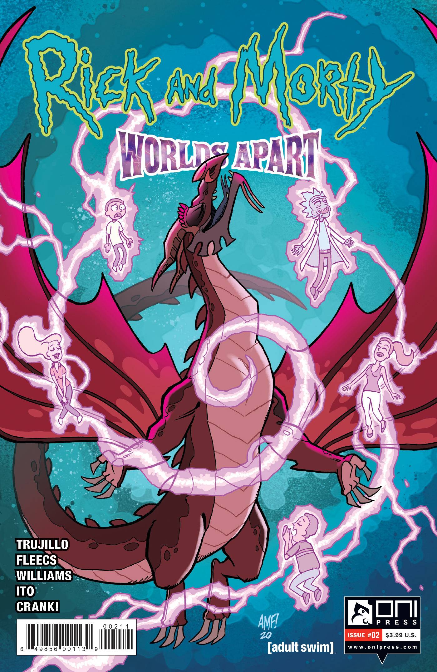 ONI PRESS INC. Comics RICK AND MORTY WORLDS APART #2 CVR A FLEECS