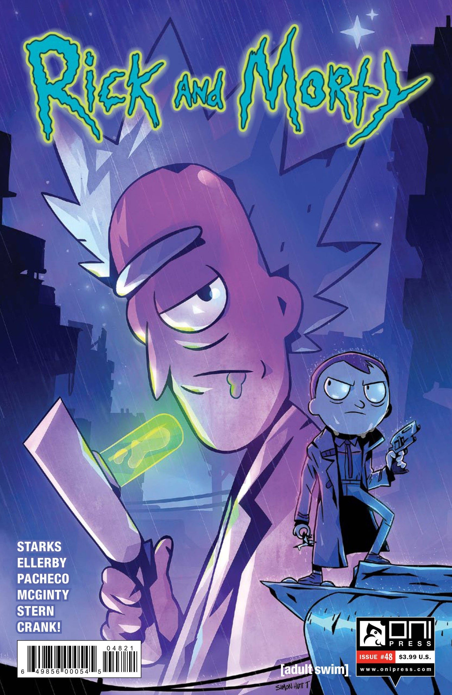 ONI PRESS INC. ONI PRESS INC. RICK & MORTY #48 CVR B TROUSSELLIER
