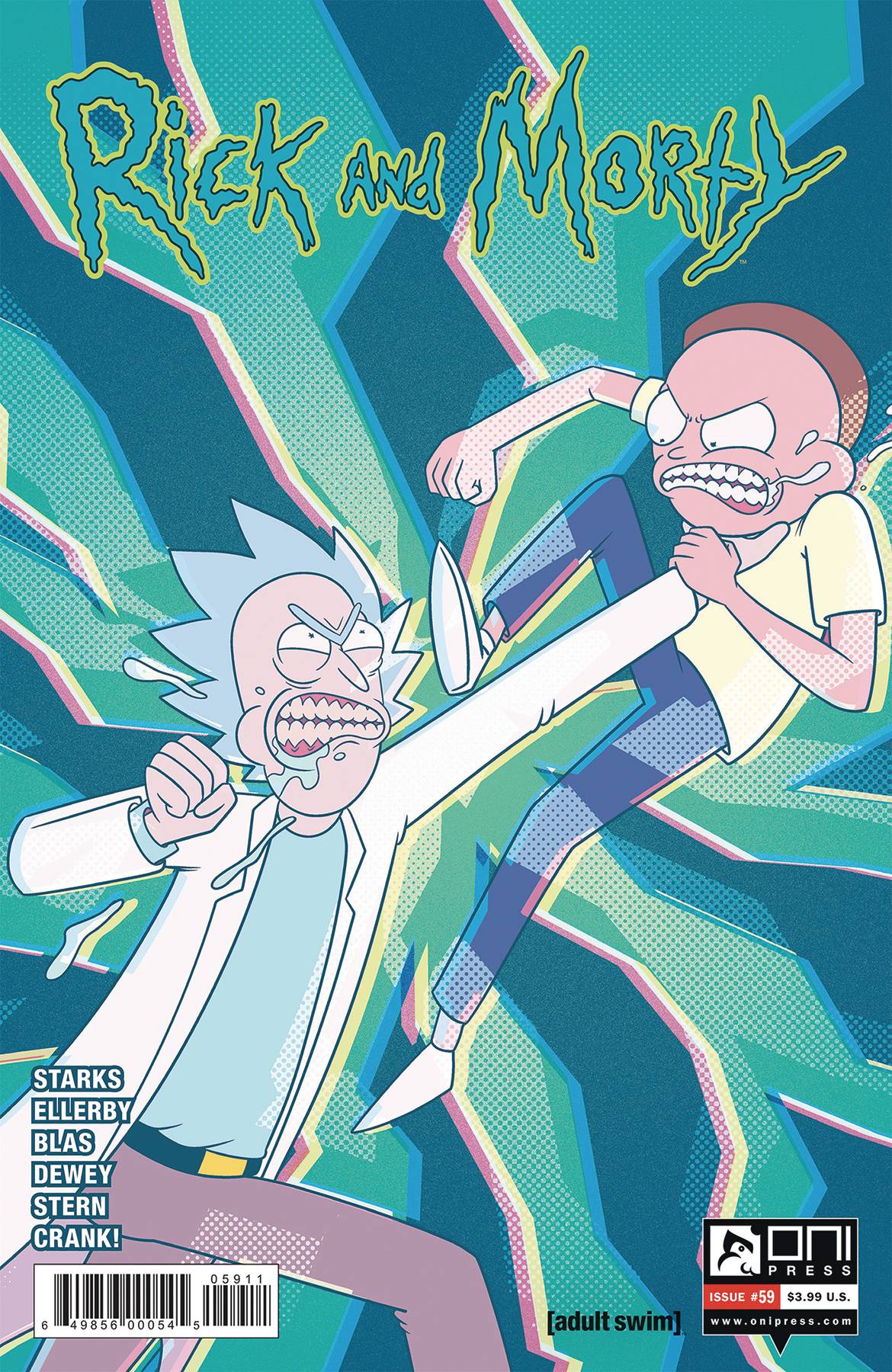ONI PRESS INC. ONI PRESS INC. RICK & MORTY #59 CVR A ELLERBY (C: 1-0-0)
