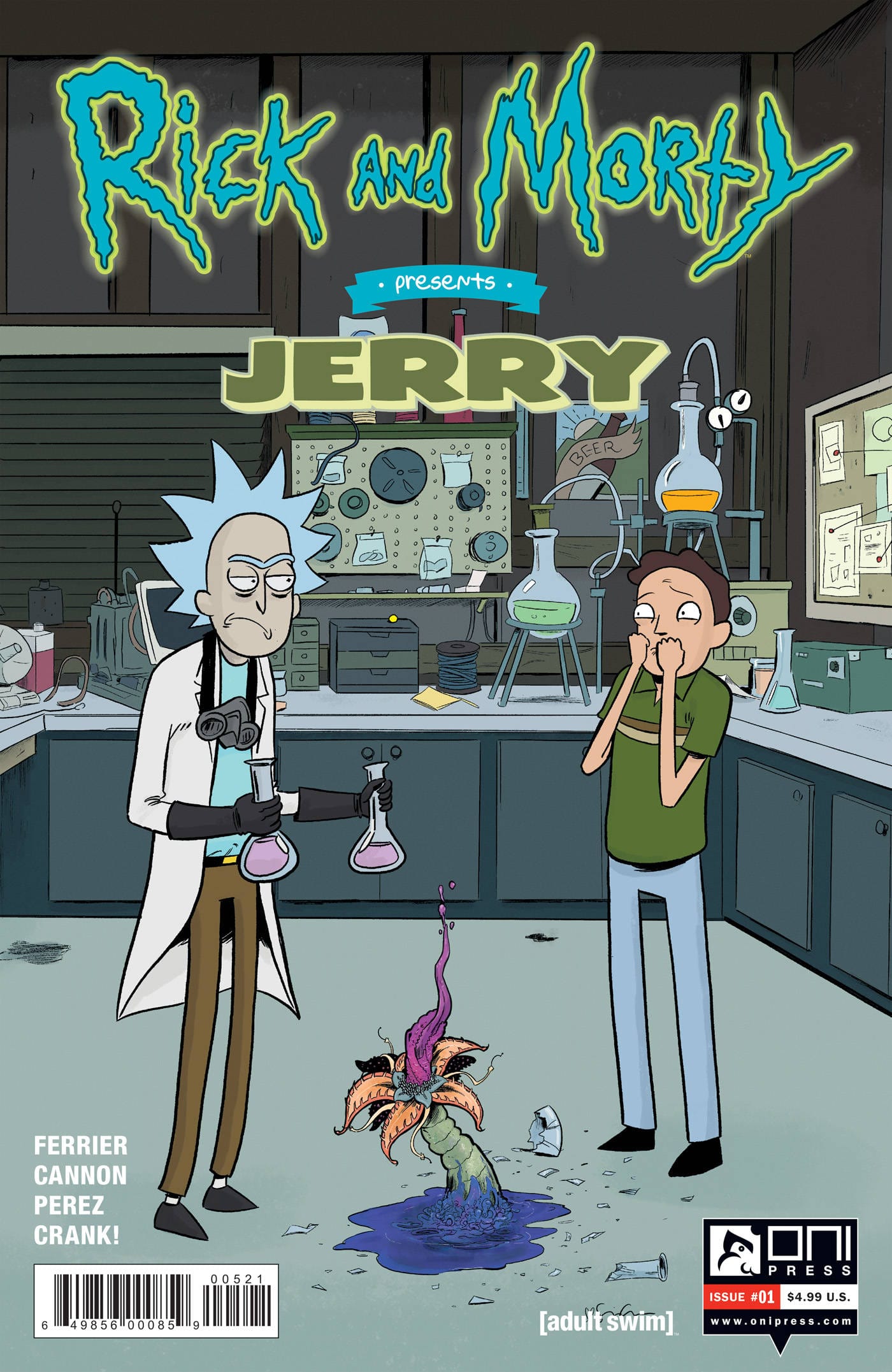 ONI PRESS INC. ONI PRESS INC. RICK & MORTY PRESENTS JERRY #1 CVR B GRACE