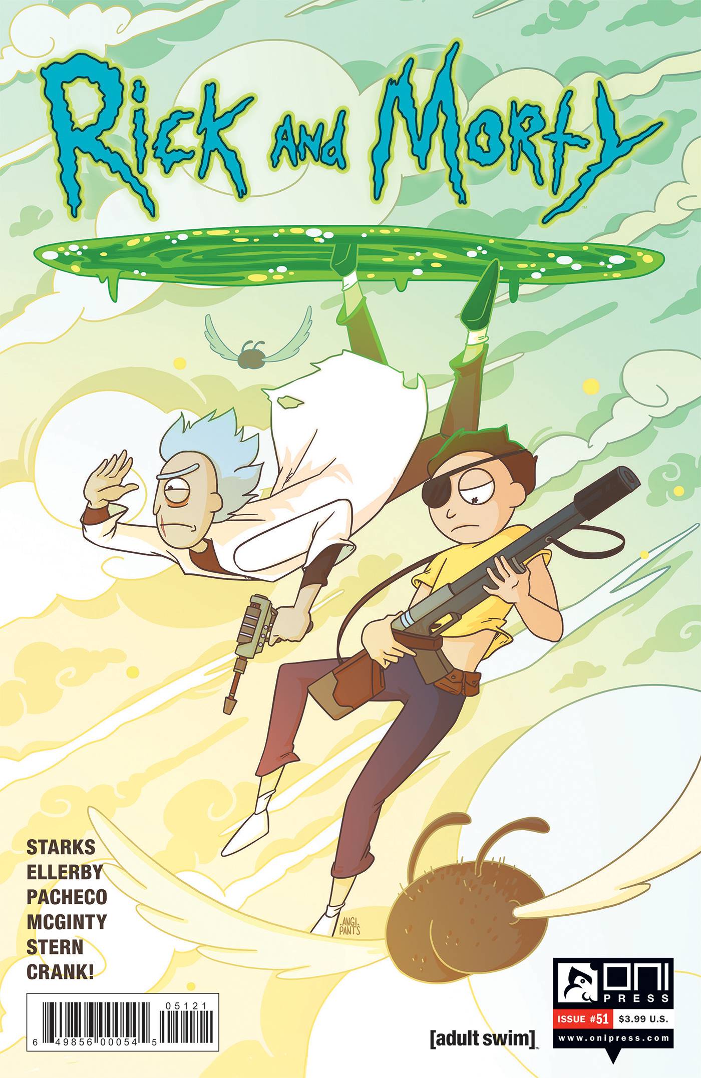 ONI PRESS INC. RICK & MORTY #51 CVR B TRIZZINO