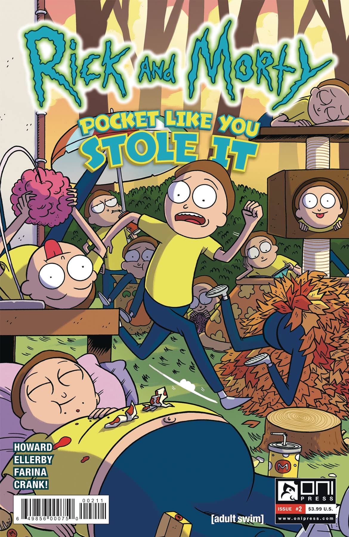 ONI PRESS INC. RICK & MORTY POCKET LIKE YOU STOLE IT #2 (OF 5) (C: 1-0-0)