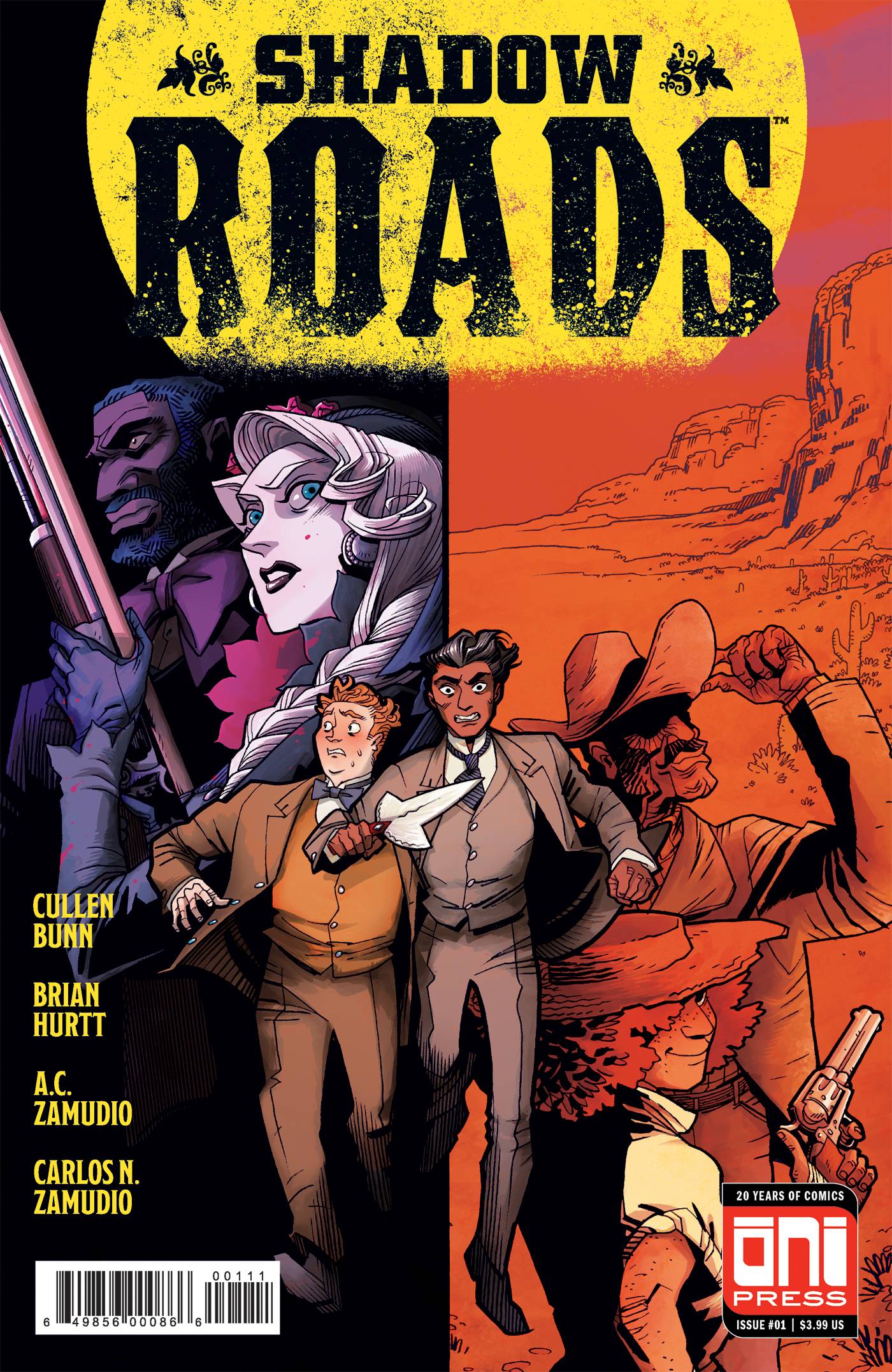 ONI PRESS INC. SHADOW ROADS #1 CVR A