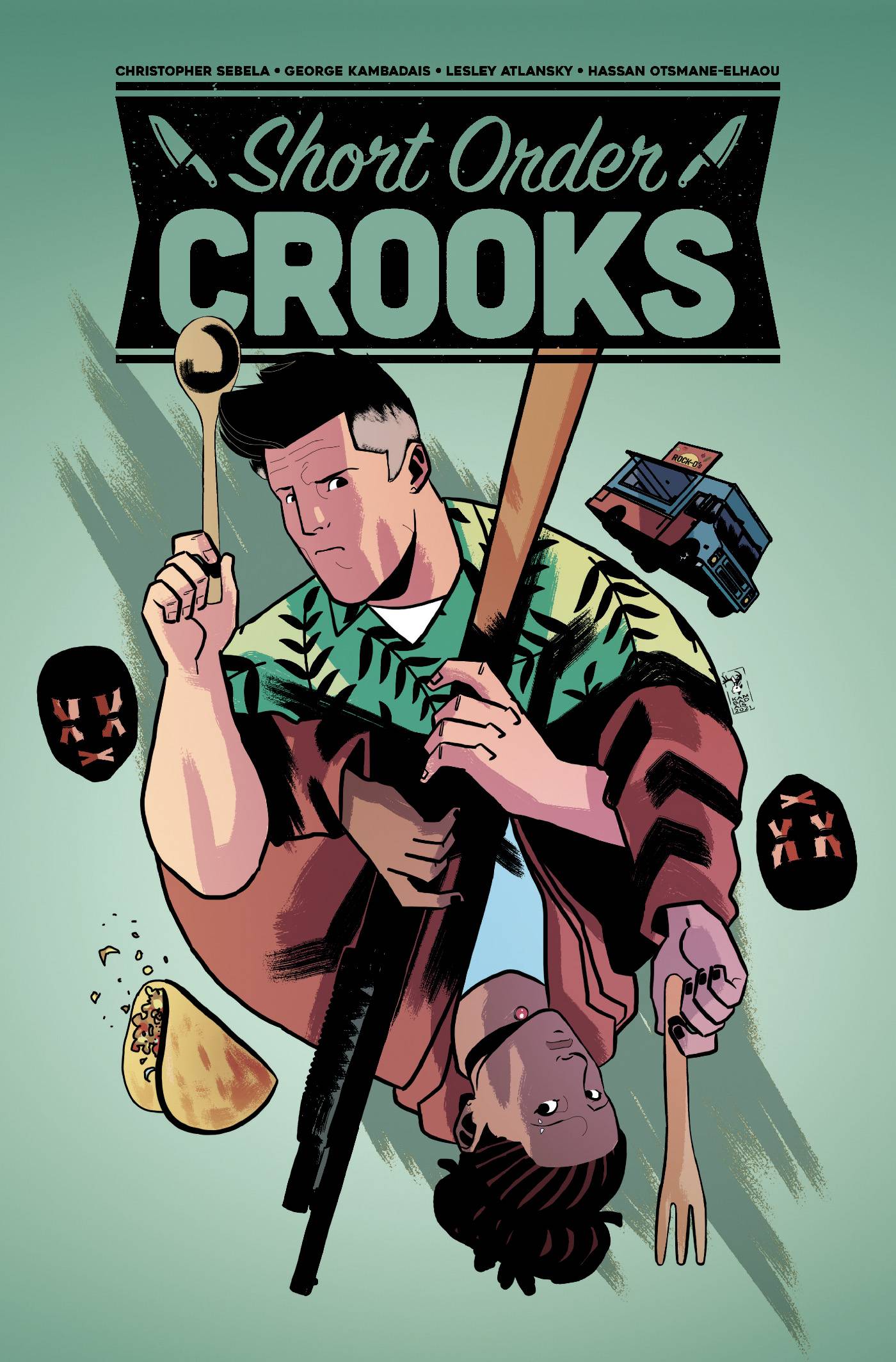 ONI PRESS INC. TRADE SHORT ORDER CROOKS SC