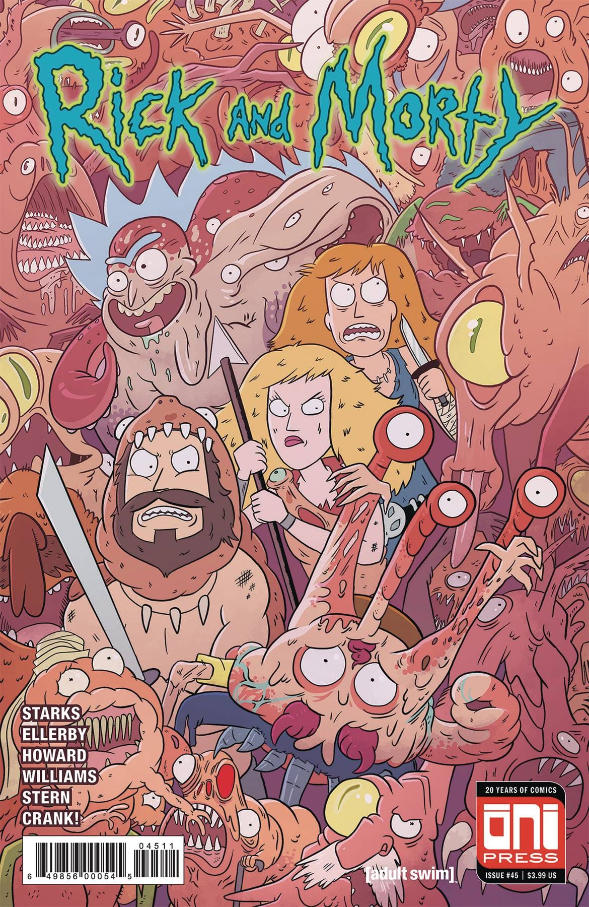 Oni Press oni RICK & MORTY #45 CVR A