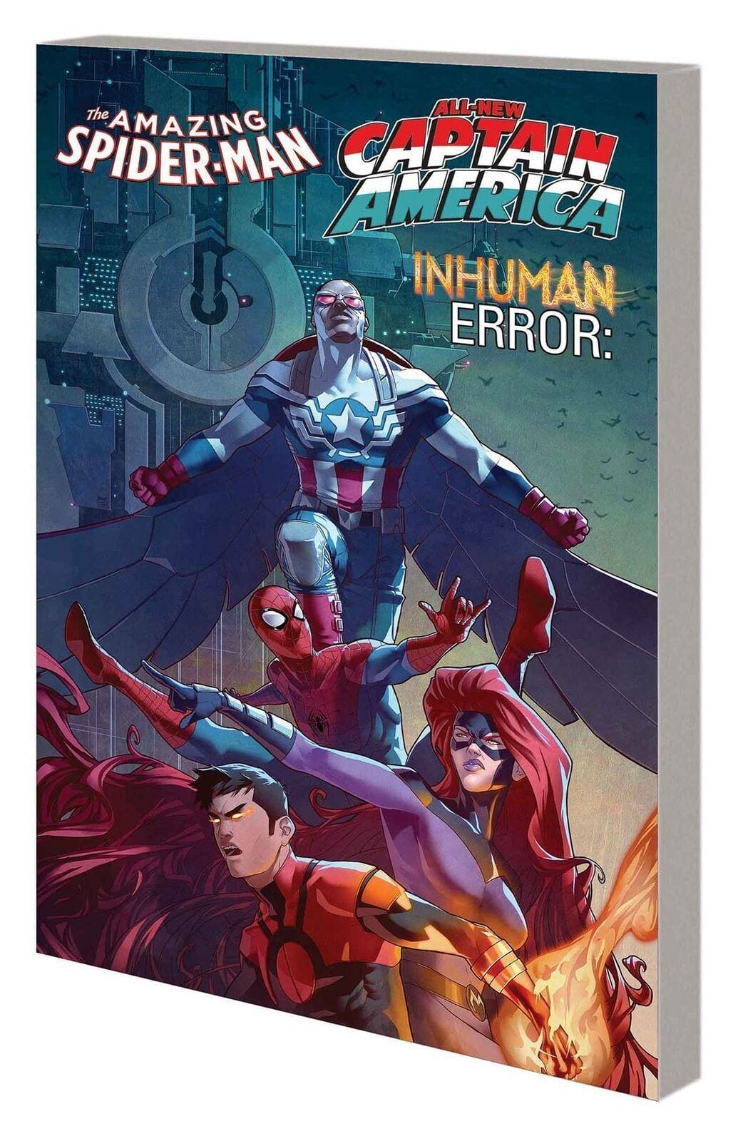 Packrat Comics ASM INHUMAN ALL NEW CAPTAIN AMERICA INHUMAN ERROR TP