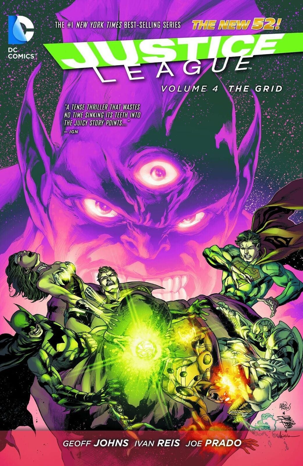 Packrat Comics JUSTICE LEAGUE TP VOL 04 THE GRID (N52)