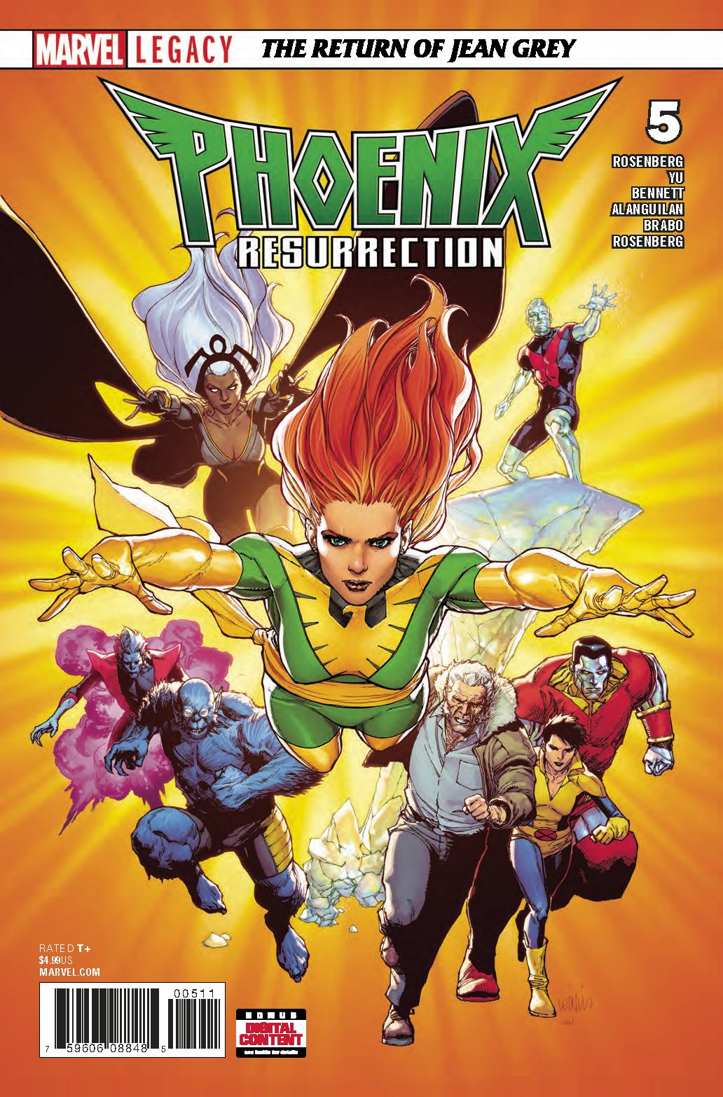 Packrat Comics PHOENIX RESURRECTION RETURN JEAN GREY #5 (OF 5) LEG