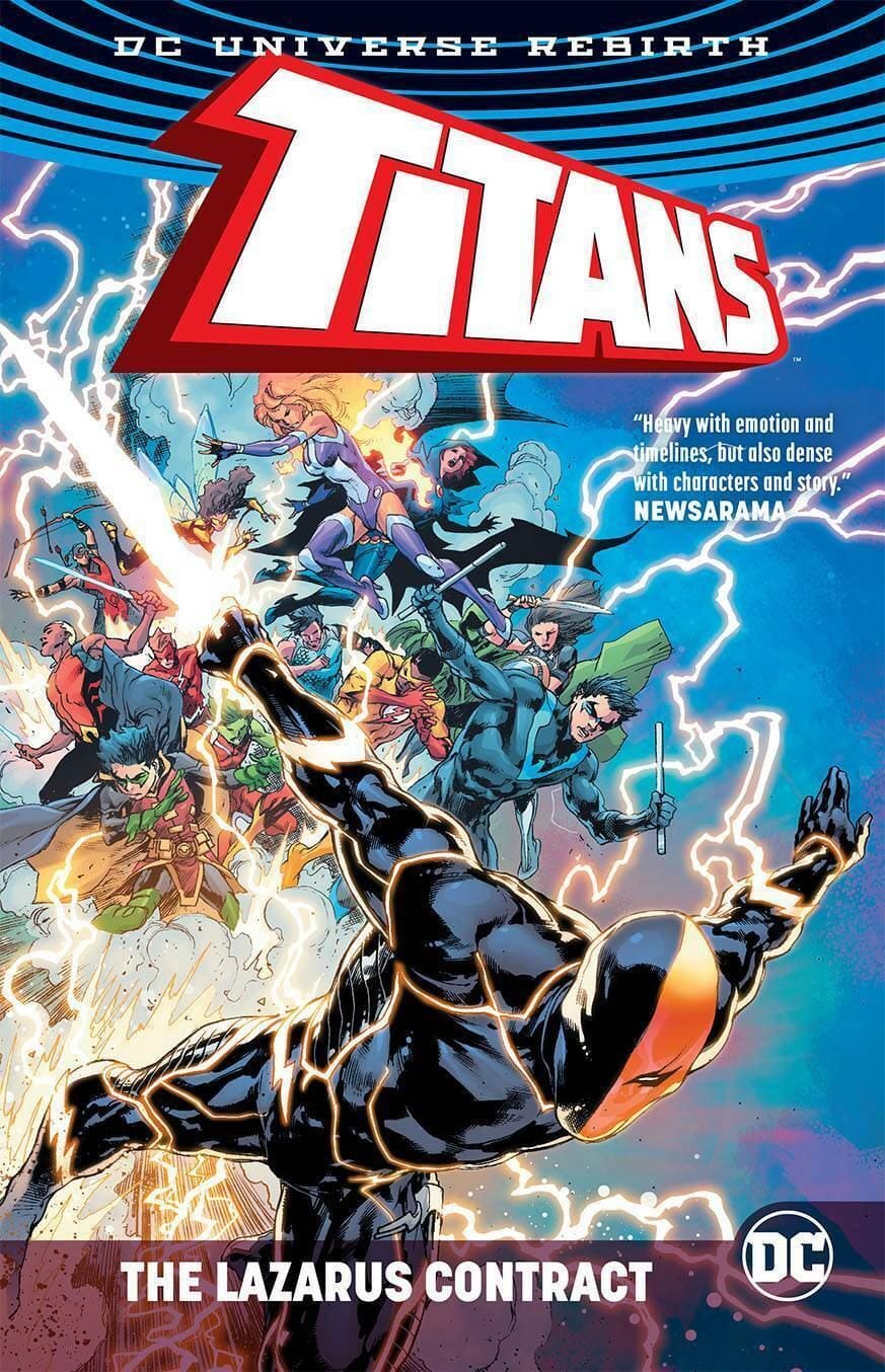 Packrat Comics TITANS LAZARUS CONTRACT TP